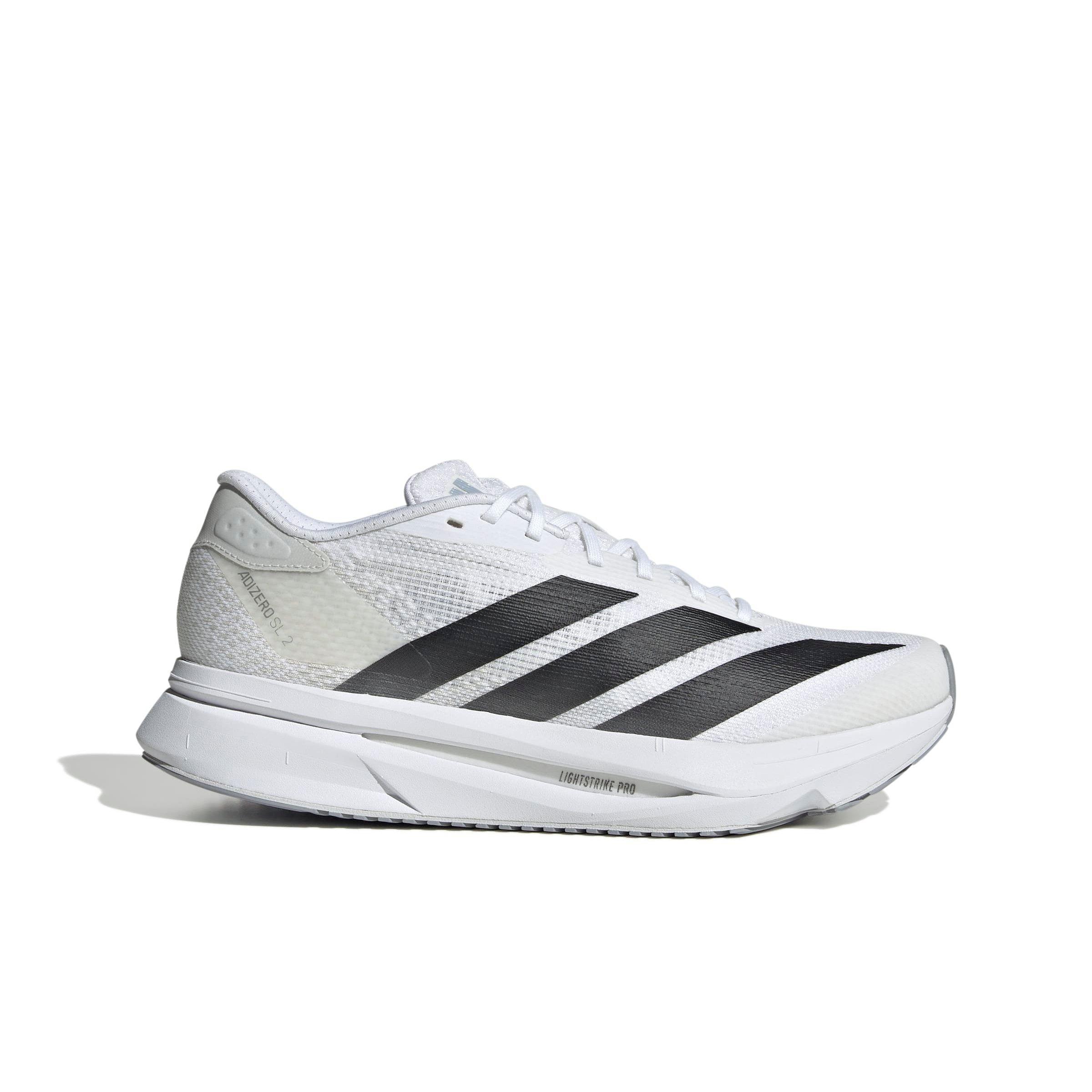adidas Adizero SL2 "Ftwr White/Core Black/Dash Grey" Women's Running Shoe - WHITE/BLACK/GREY Thumbnail View 1