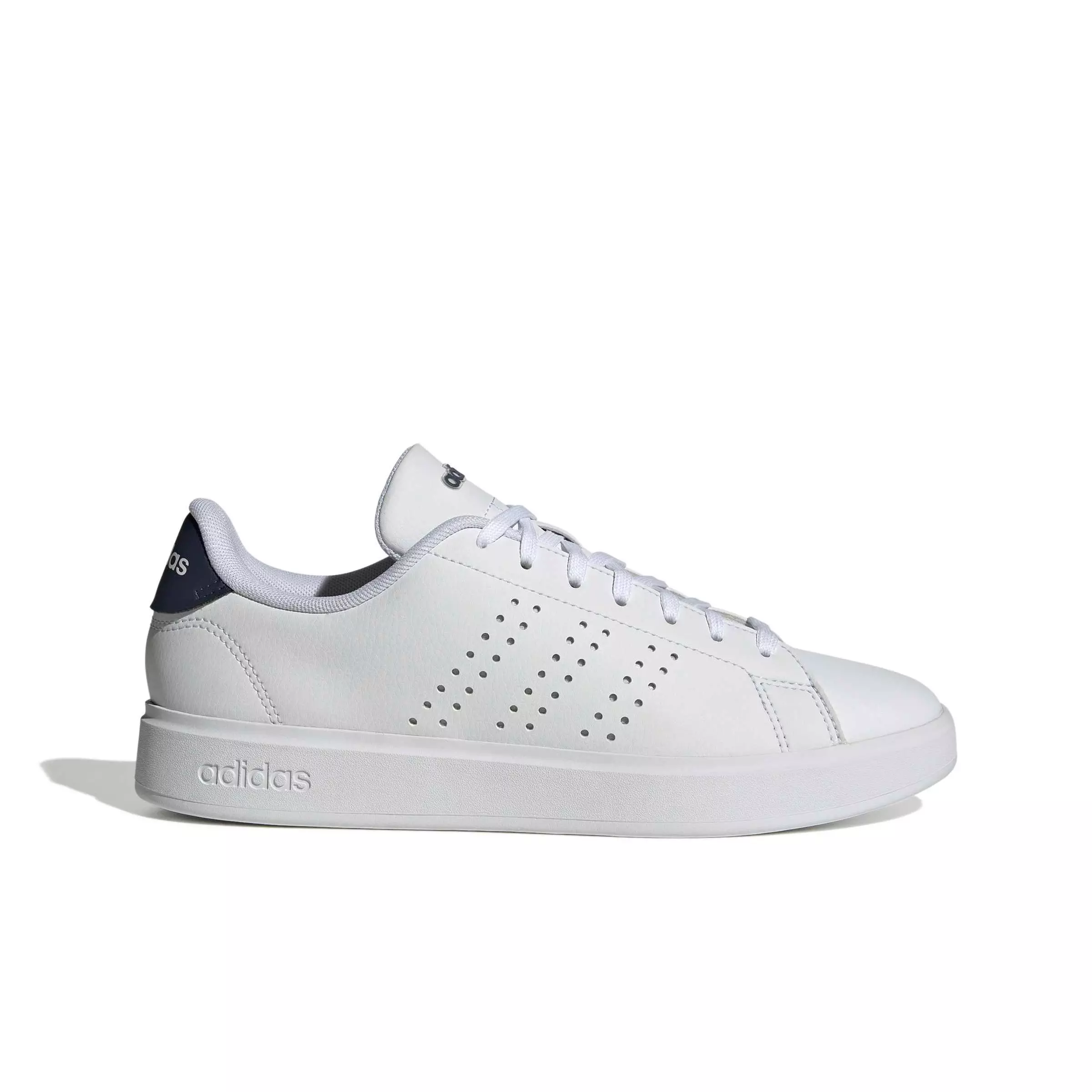 adidas Advantage 2.0 "Ftwr White/Ftwr White/Shadow Navy" Women's Shoe - WHITE/WHITE/NAVY