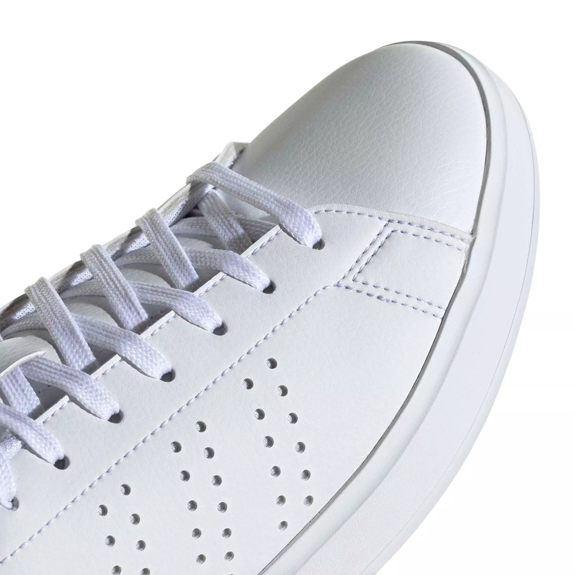 adidas Advantage 2.0 "Ftwr White/Ftwr White/Shadow Navy" Women's Shoe - WHITE/WHITE/NAVY