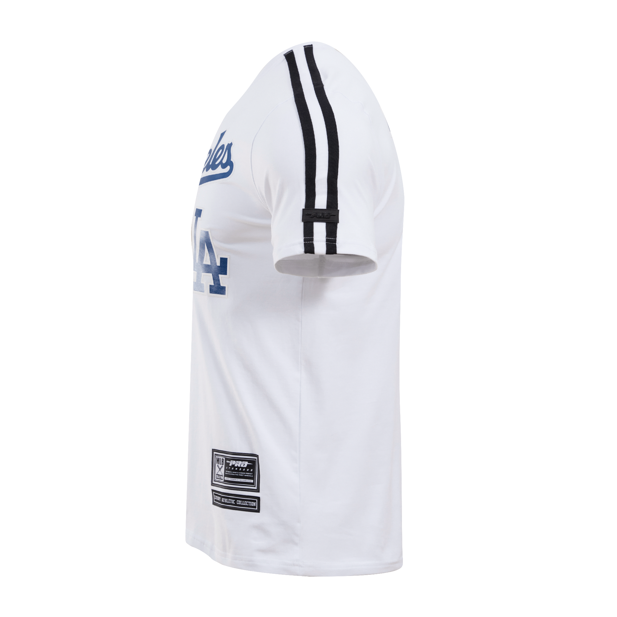 Pro Standard Men's Los Angeles Dodgers Logo Pro Taping Top - White - WHITE