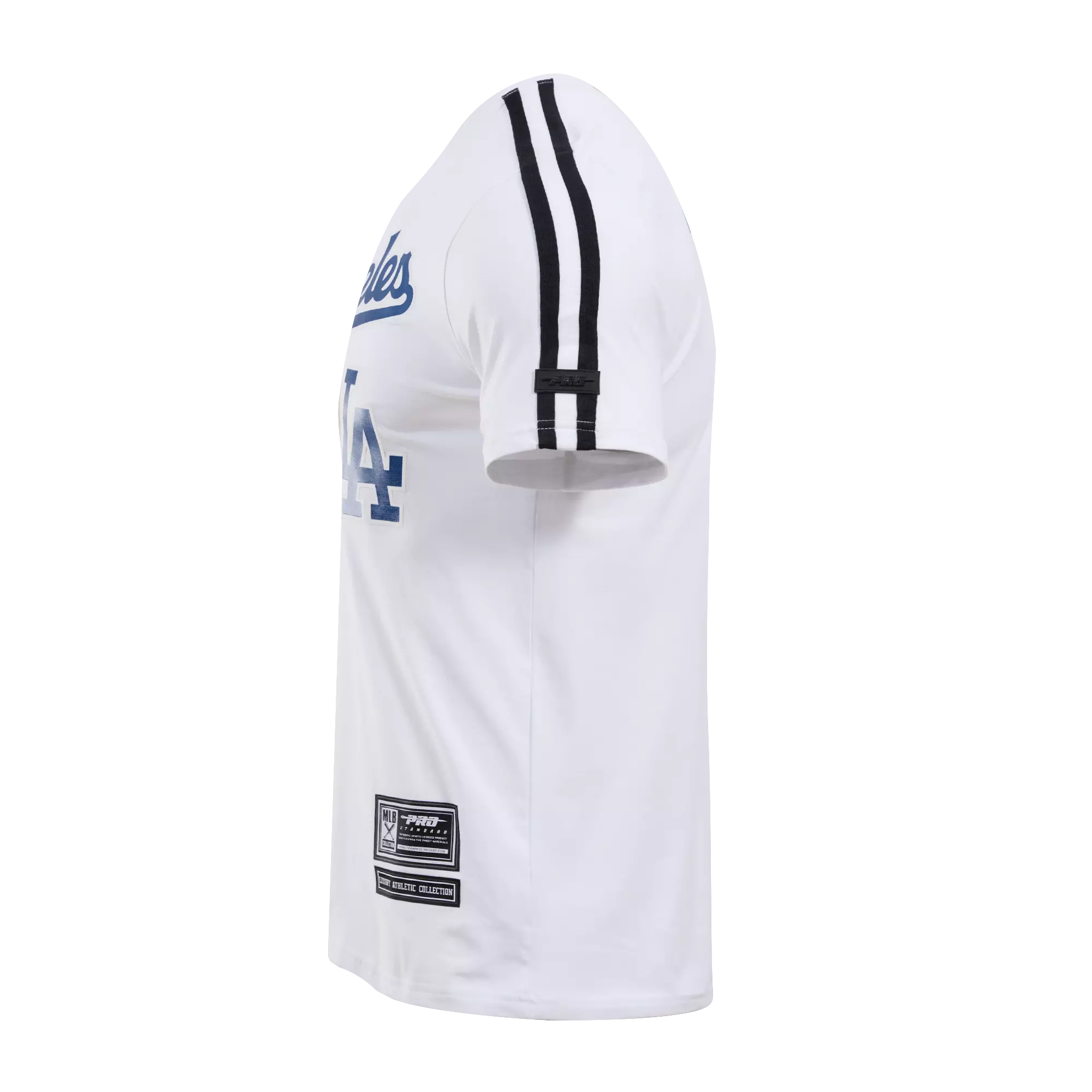 Pro Standard Men's Los Angeles Dodgers Logo Pro Taping Top - White - WHITE