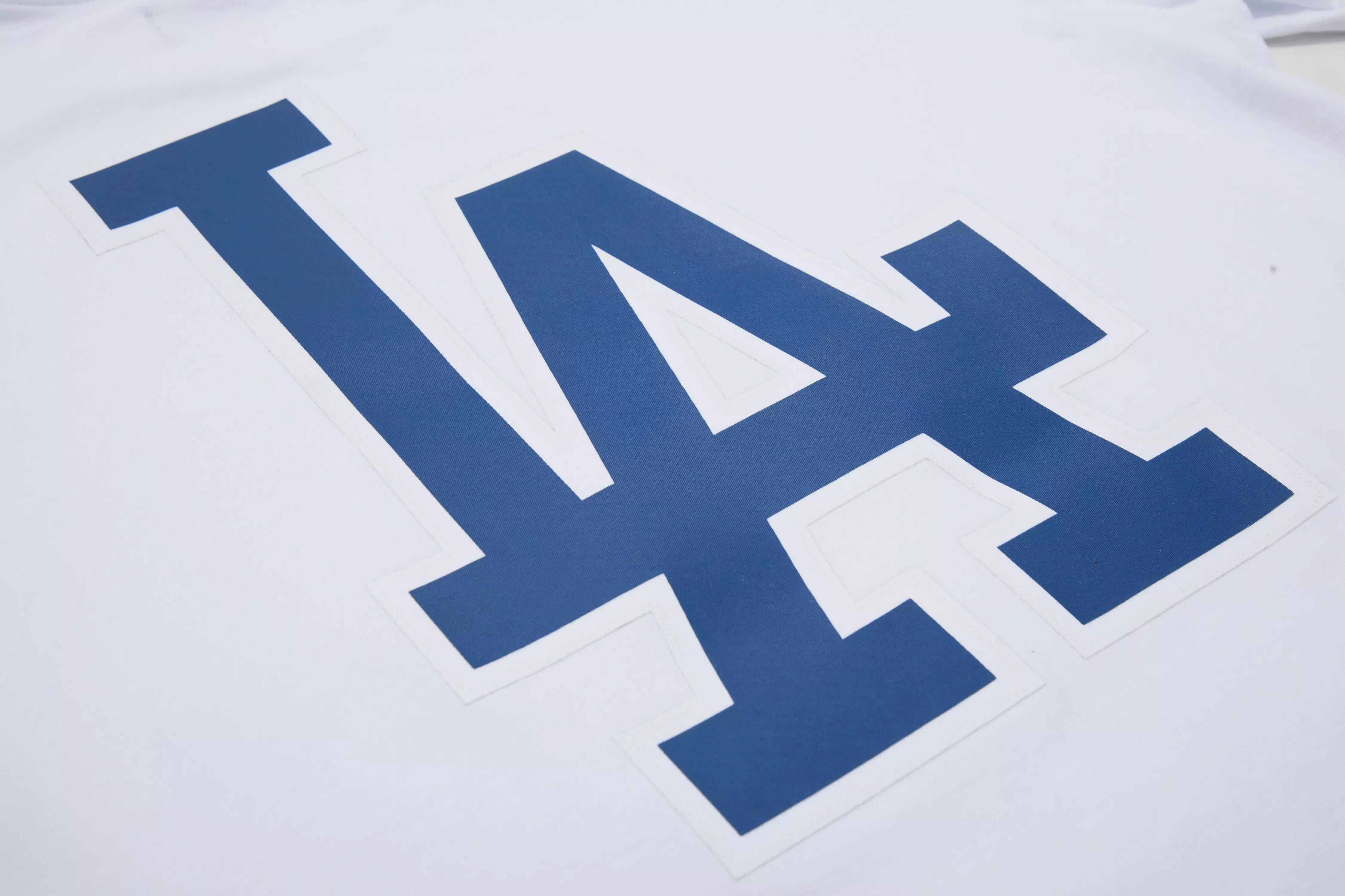 Pro Standard Men's Los Angeles Dodgers Logo Pro Taping Top - White - WHITE