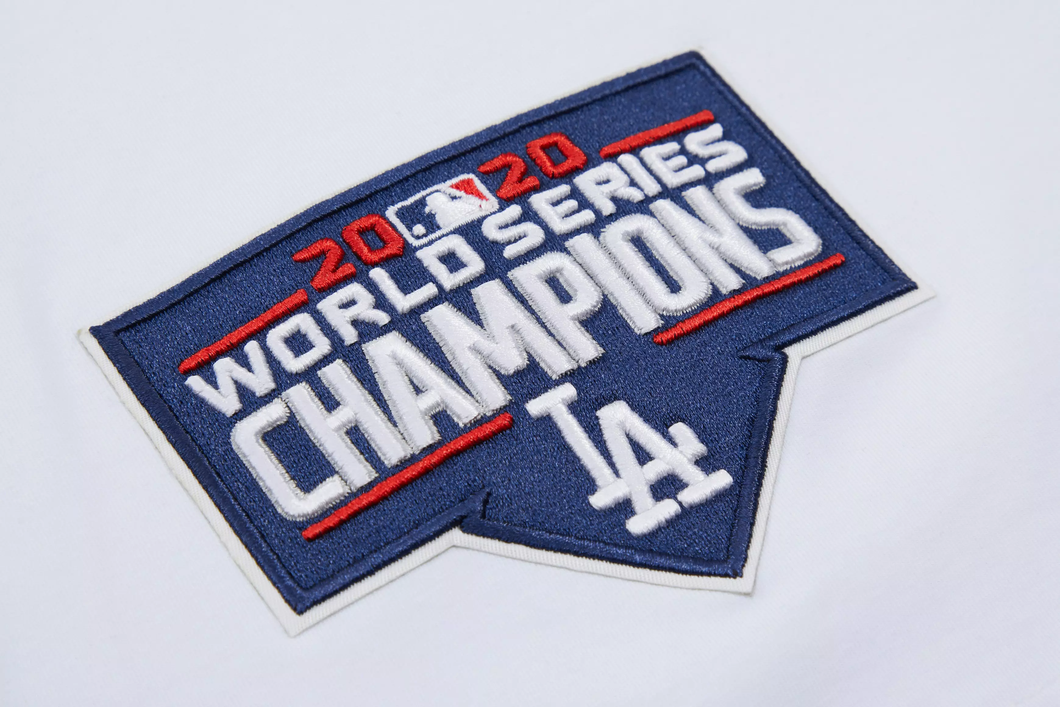 Pro Standard Men's Los Angeles Dodgers Logo Pro Taping Top - White - WHITE