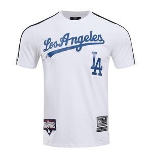 Pro Standard Men's Los Angeles Dodgers Logo Pro Taping Top - White - WHITE