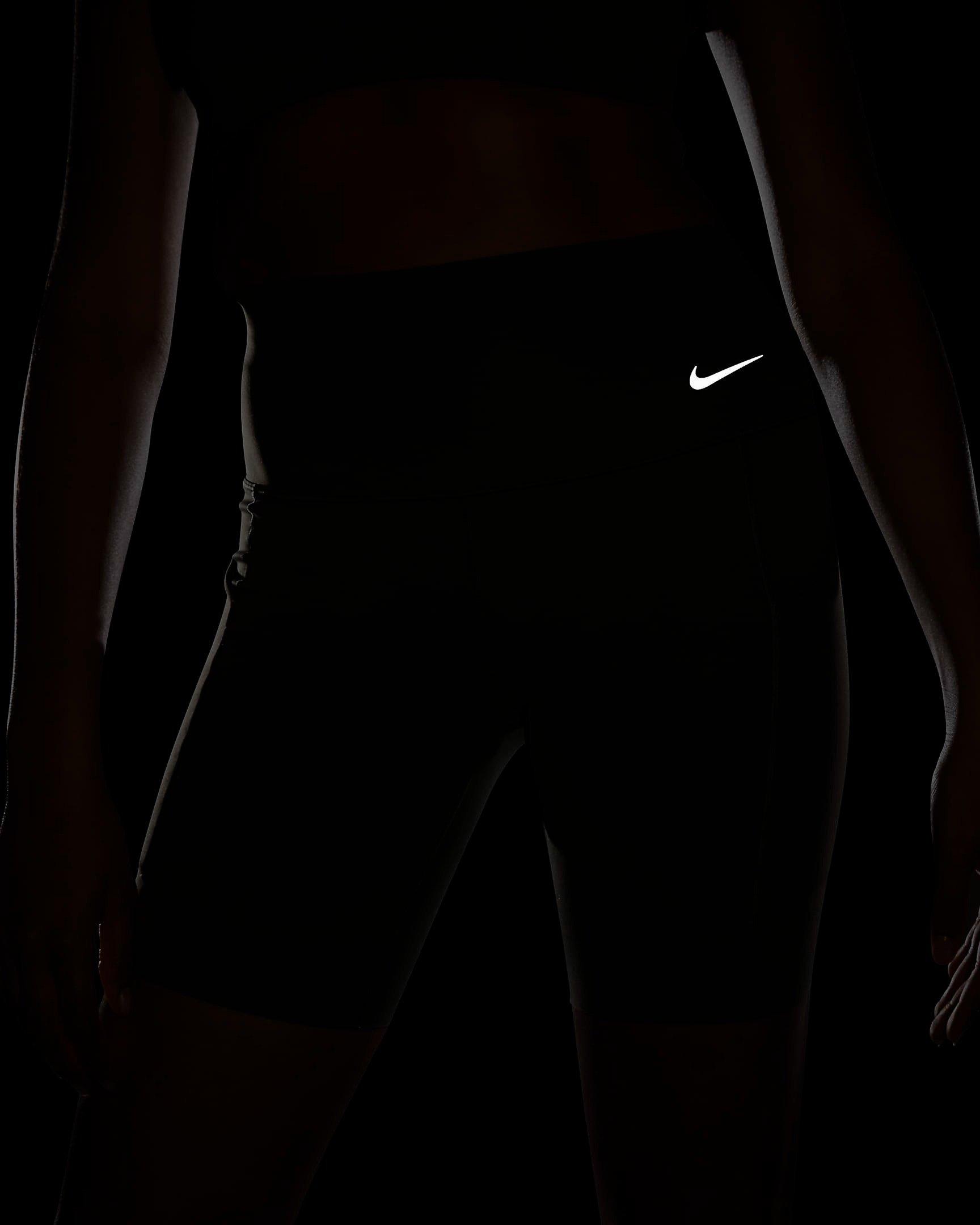 Nike Women's Dri-FIT Unisersa HR 8in Shorts - CARGO KHAKI Thumbnail View 8