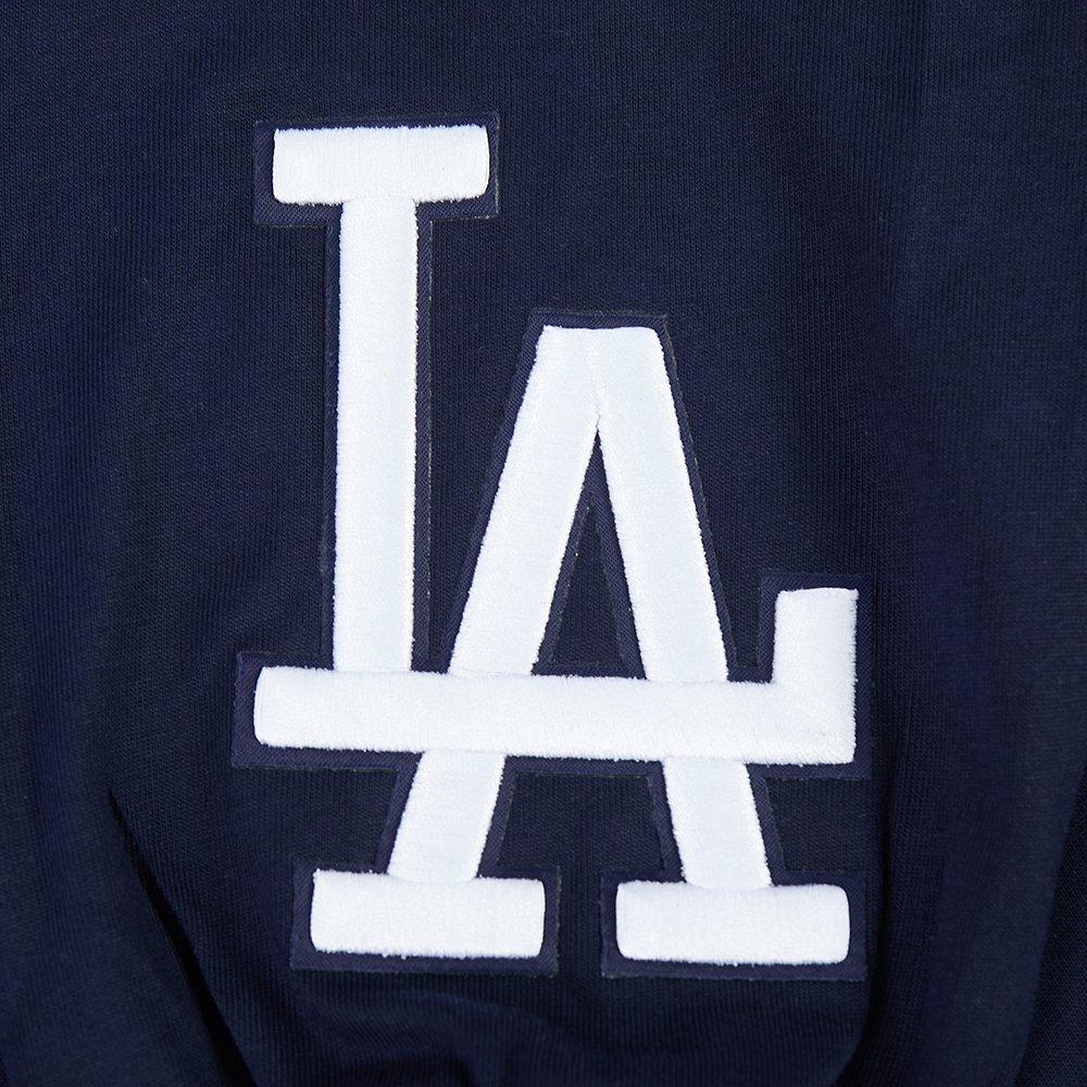 Pro Standard Men's MLB Los Angeles Dodgers Wingspan Drop Shoulder LS Tee V2 - Navy - NAVY
