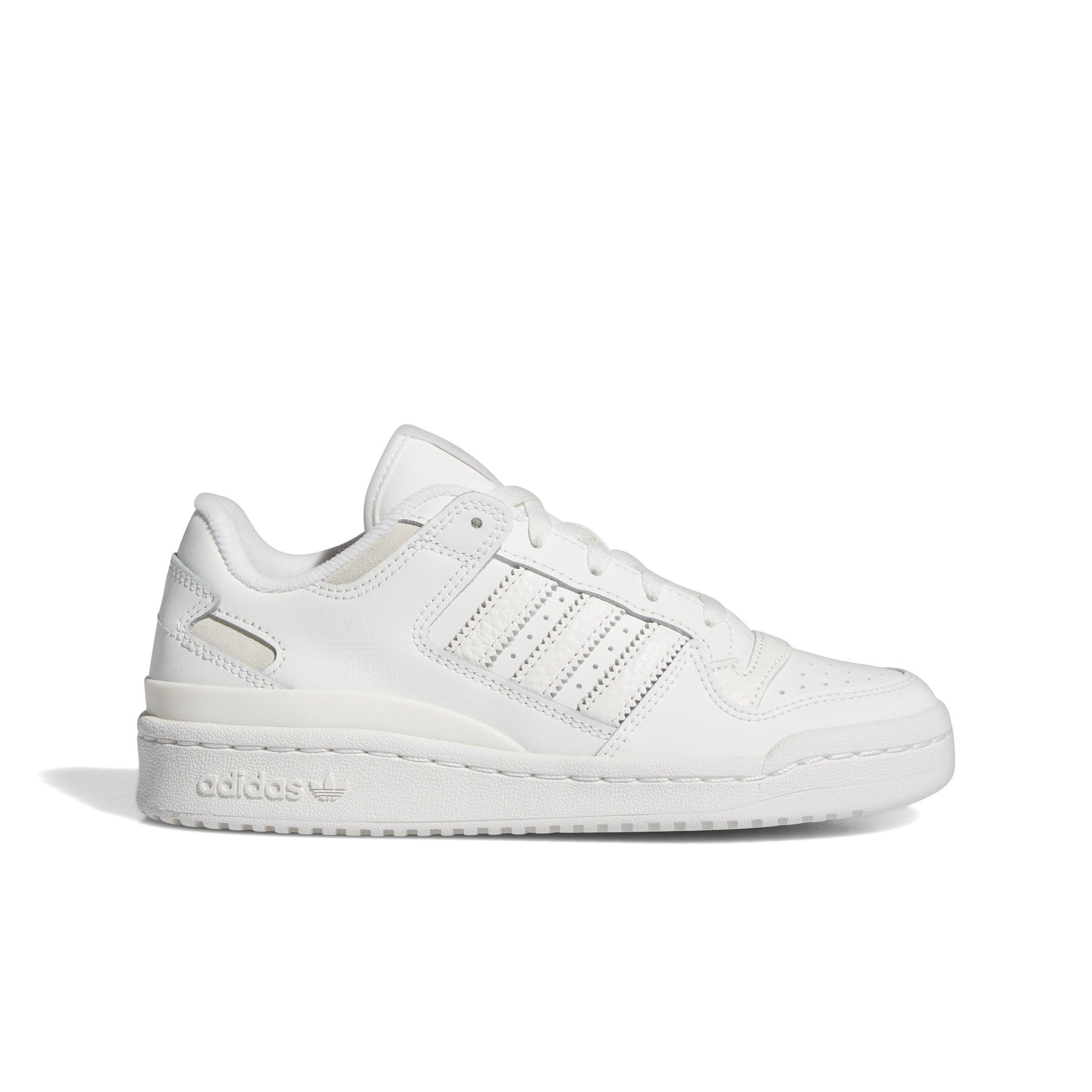 adidas Forum Low Classics Grade School Boys' "Core White/Ftwr White/Grey One" Shoe