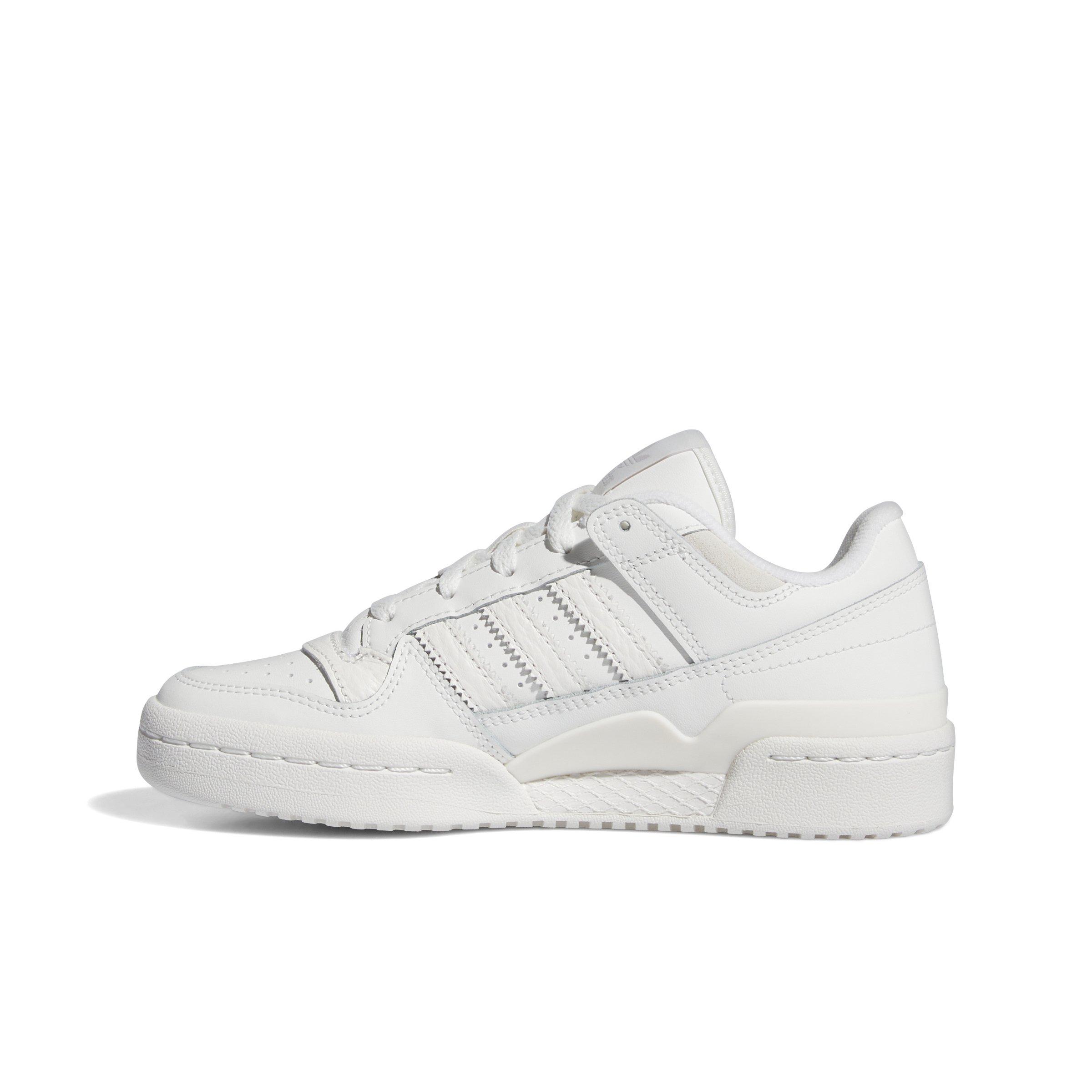 adidas Forum Low Classics Grade School Boys' "Core White/Ftwr White/Grey One" Shoe