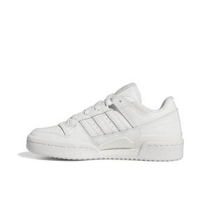 adidas Forum Low Classics "Core White/Ftwr White/Grey One" Grade School Boys' Shoe