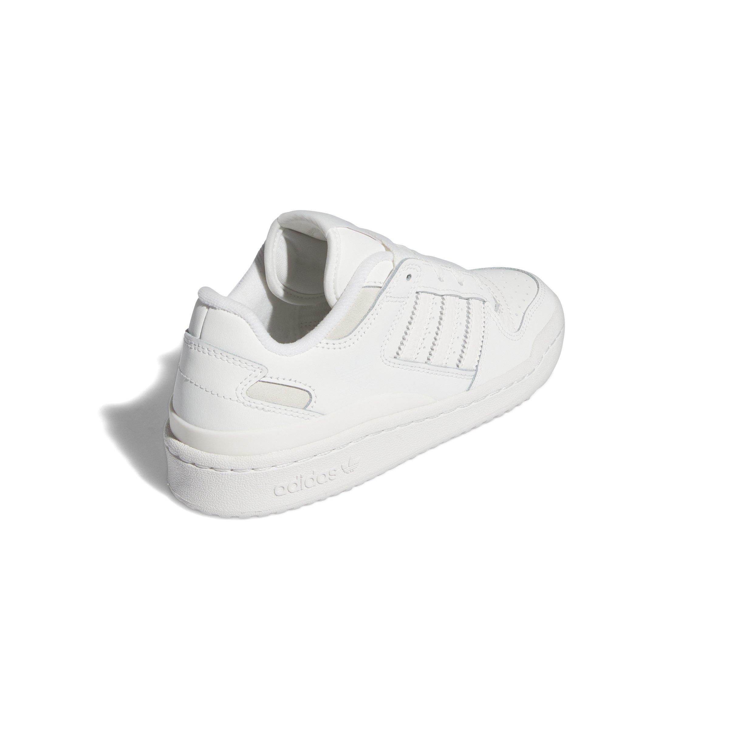 adidas Forum Low Classics Grade School Boys' "Core White/Ftwr White/Grey One" Shoe
