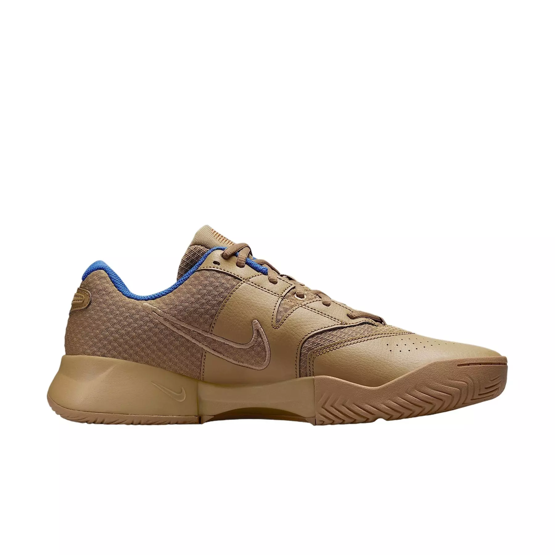 Nike Court Lite 4 "Parachute Beige/Star Blue/Copper Moon" Men's Tennis Shoe - BEIGE/BLUE/COPPER
