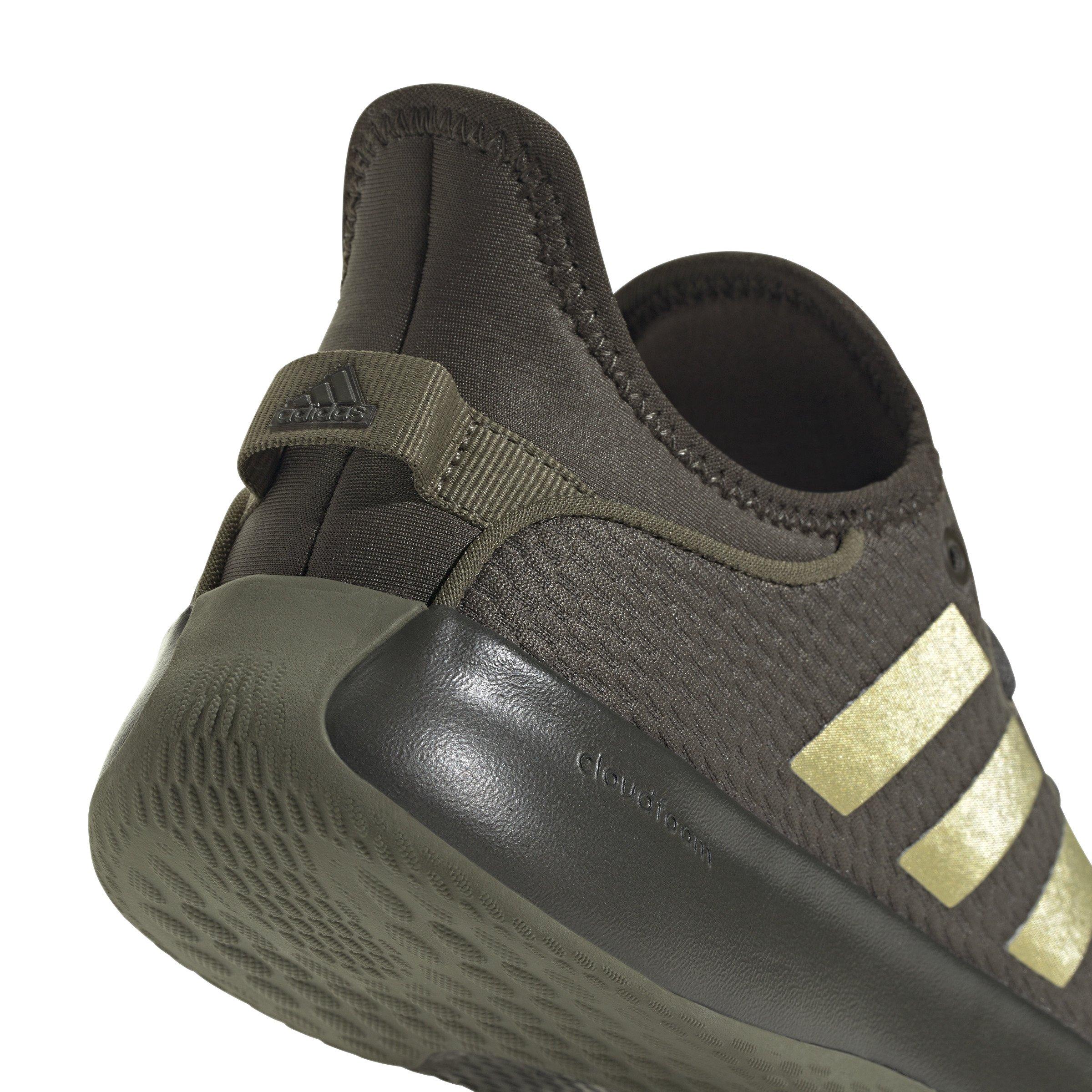  adidas Womens Cloudfoam Pure Shadow Olive/Olive Strata/Gold  Metallic 9