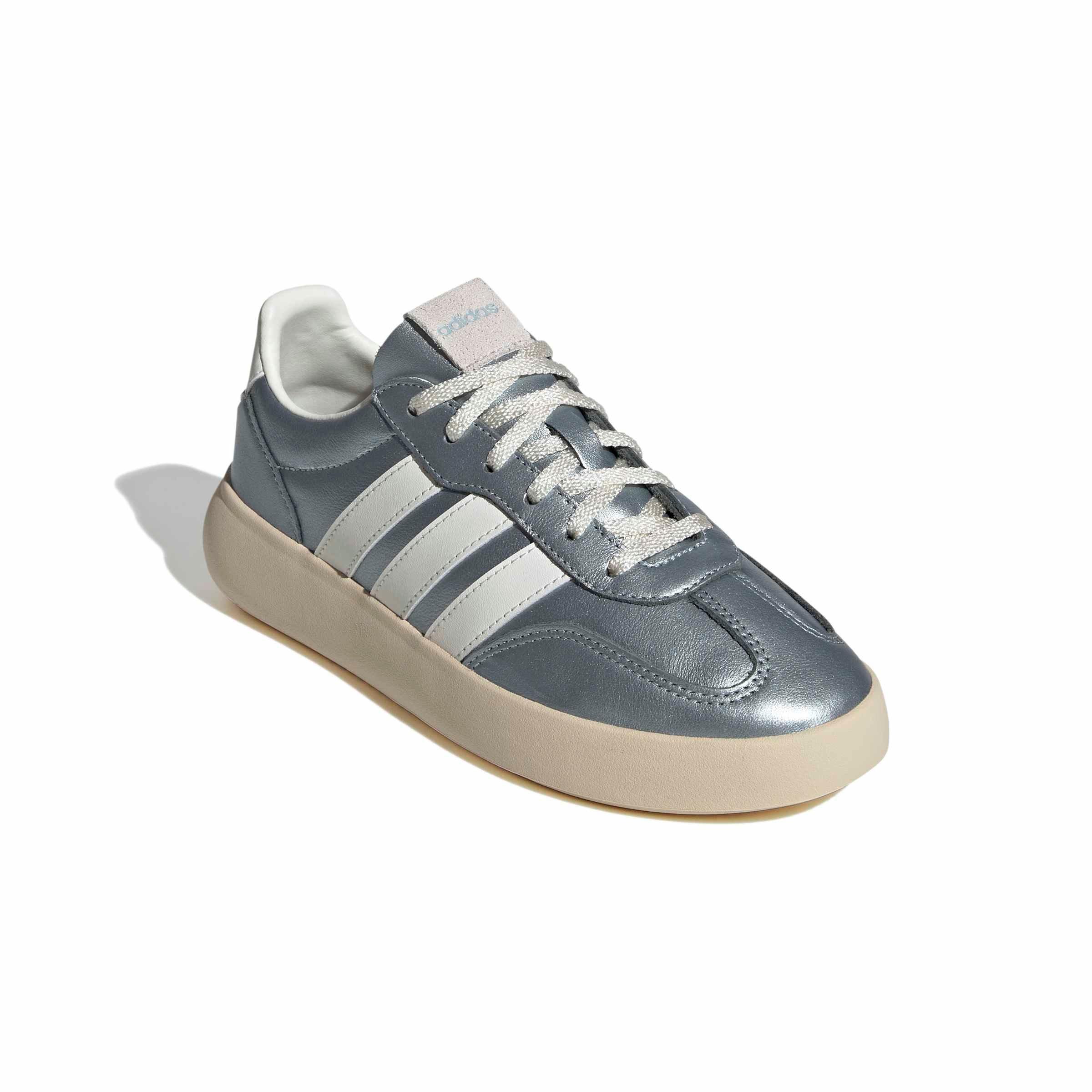adidas Barreda Decode "Magic Grey Met/Off White/Sand Strata" Women's Shoe - GREY/OFF WHITE/SAND Thumbnail View 3