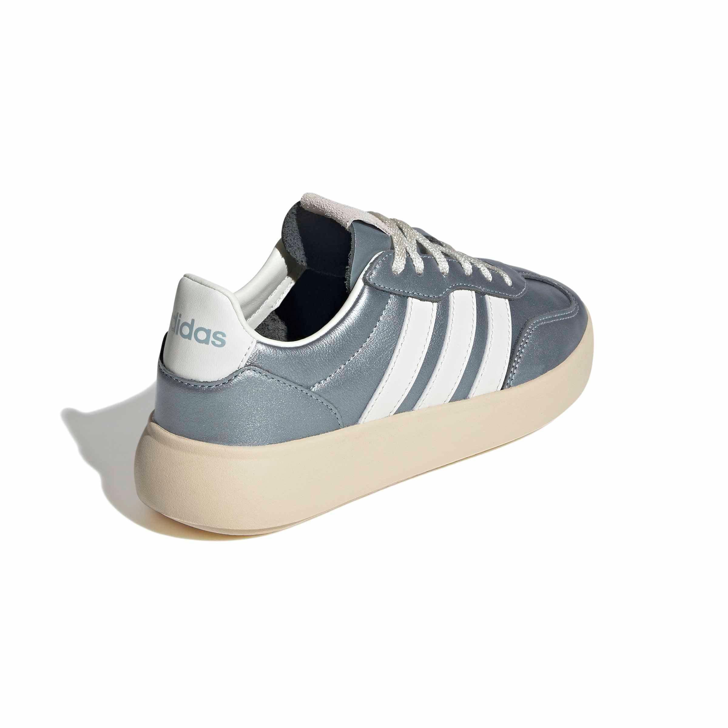 adidas Barreda Decode "Magic Grey Met/Off White/Sand Strata" Women's Shoe - GREY/OFF WHITE/SAND Thumbnail View 4