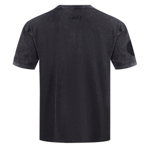 Pro Standard Men's MLB Los Angeles Dodgers Washed Classic Enzyme CJ Drop Shoulder Tee - Black - BLACK