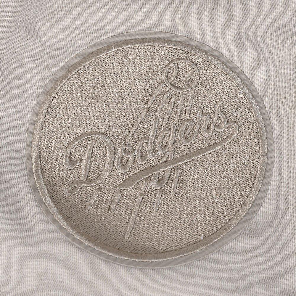 Pro Standard Men's MLB Los Angeles Dodgers Washed Classic Enzyme CJ Drop Shoulder Tee - Slate Grey - SLATE GREY