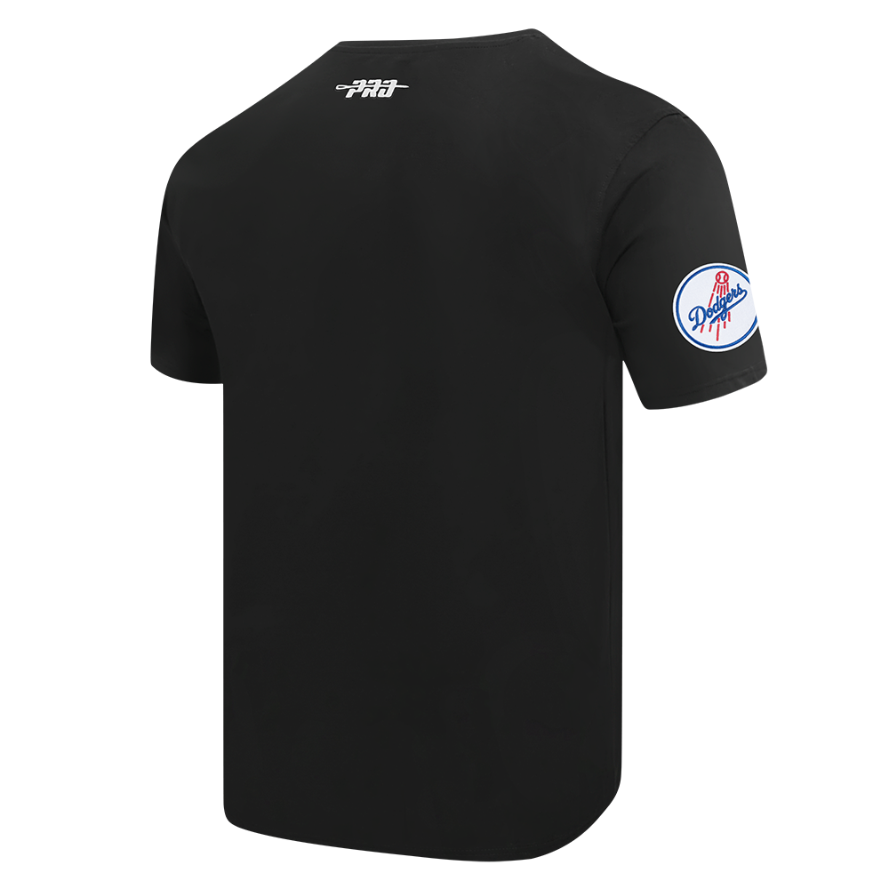 Pro Standard Men's MLB Los Angeles Dodgers Team badge SJ Tee - Black - BLACK