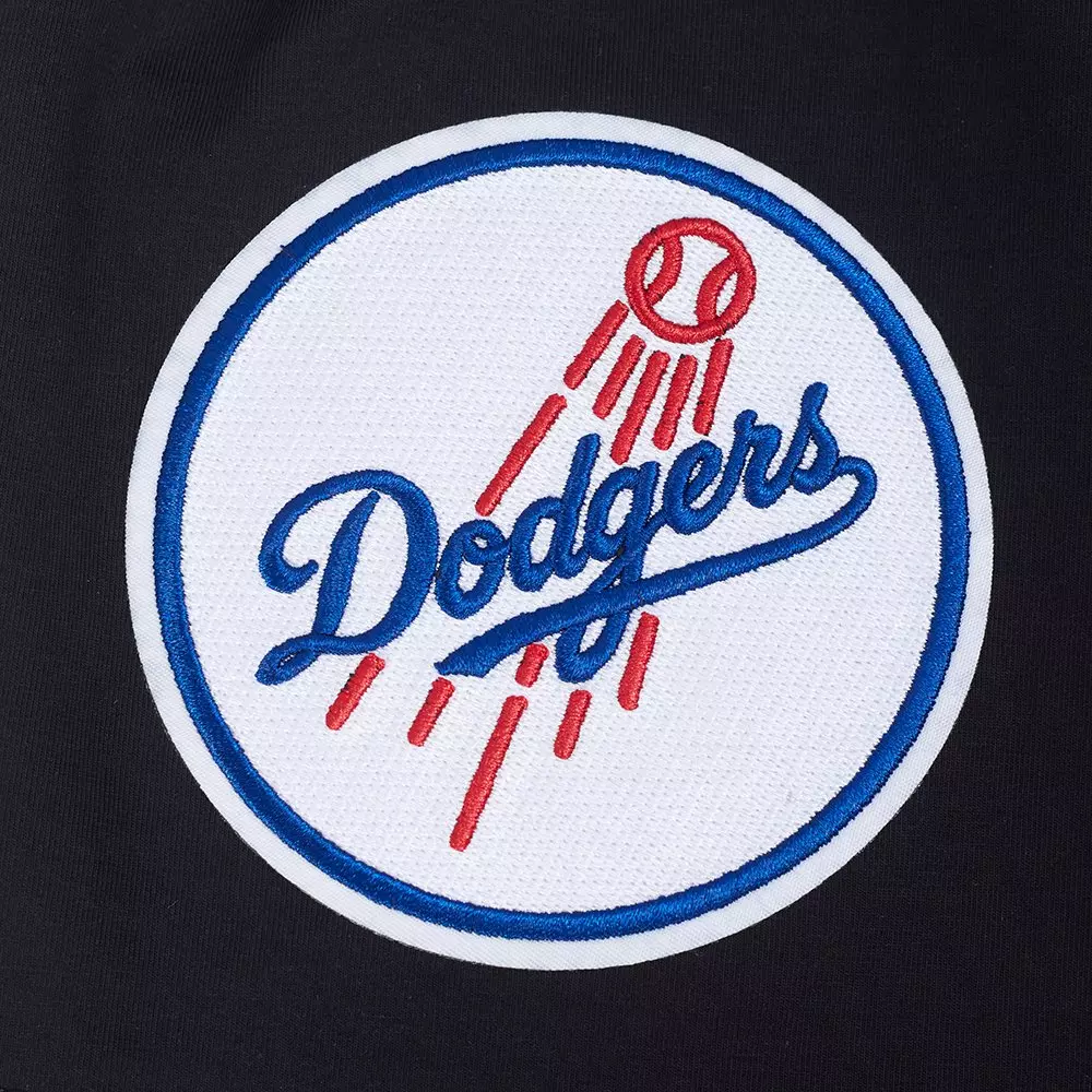 Pro Standard Men's MLB Los Angeles Dodgers Team badge SJ Tee - Black - BLACK