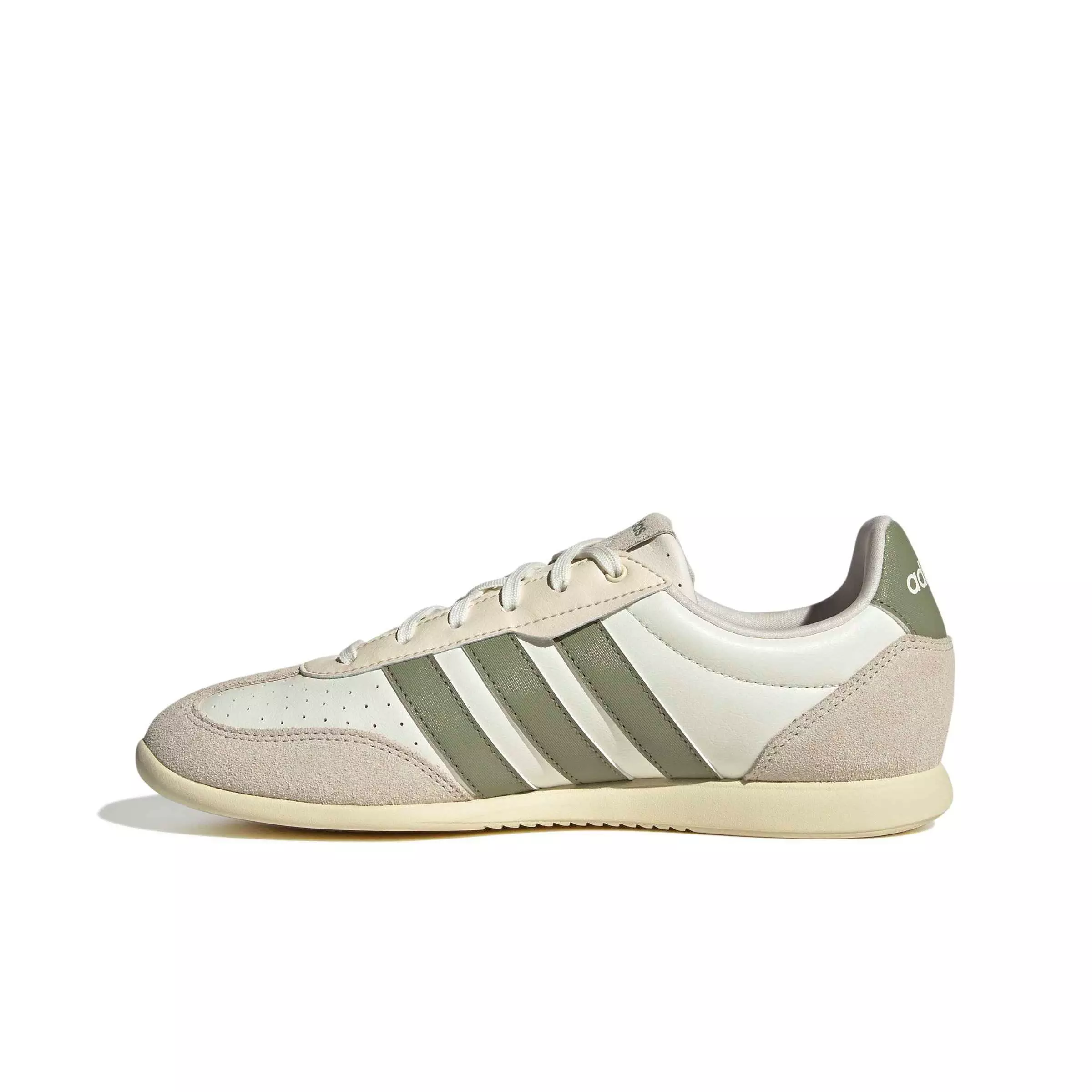 adidas Barreda Lo "Off White/Tent Green/Warm Vanilla" Women's Shoe - OFF WHITE/GREEN/VANILLA
