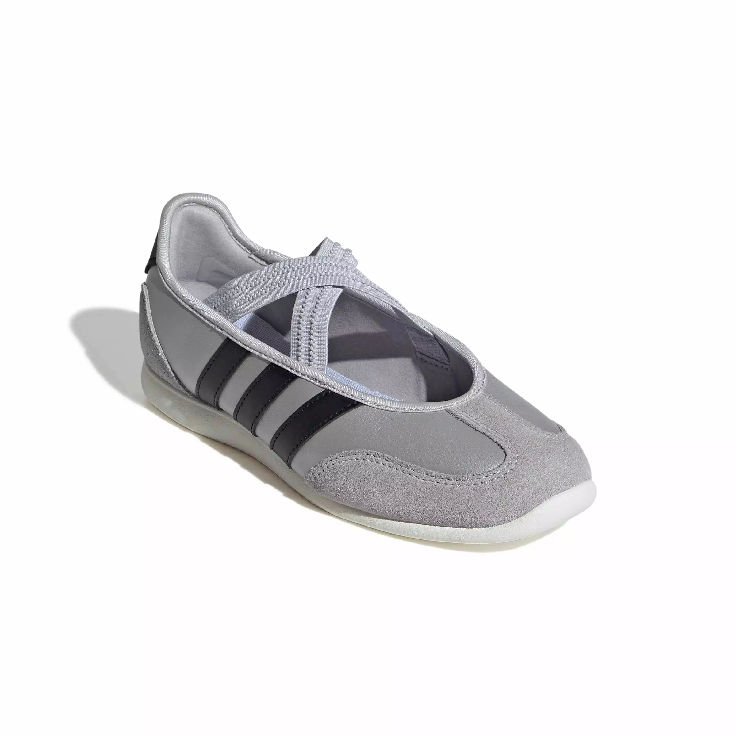 adidas Barreda Mary Jane "Silver Metallic/Core Black/Off White" Women's Shoe - SILVER/BLACK/OFF WHITE