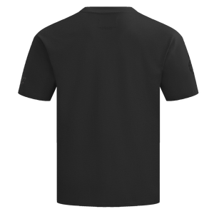 Pro Standard Men's MLB Detroit Tigers Neutral Drop Shoulder Top - Black - BLACK