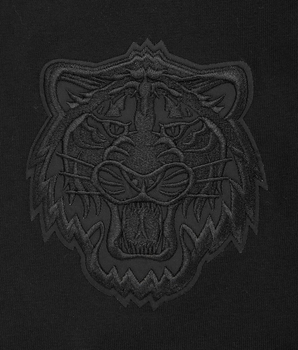 Pro Standard Men's MLB Detroit Tigers Neutral Drop Shoulder Top - Black - BLACK