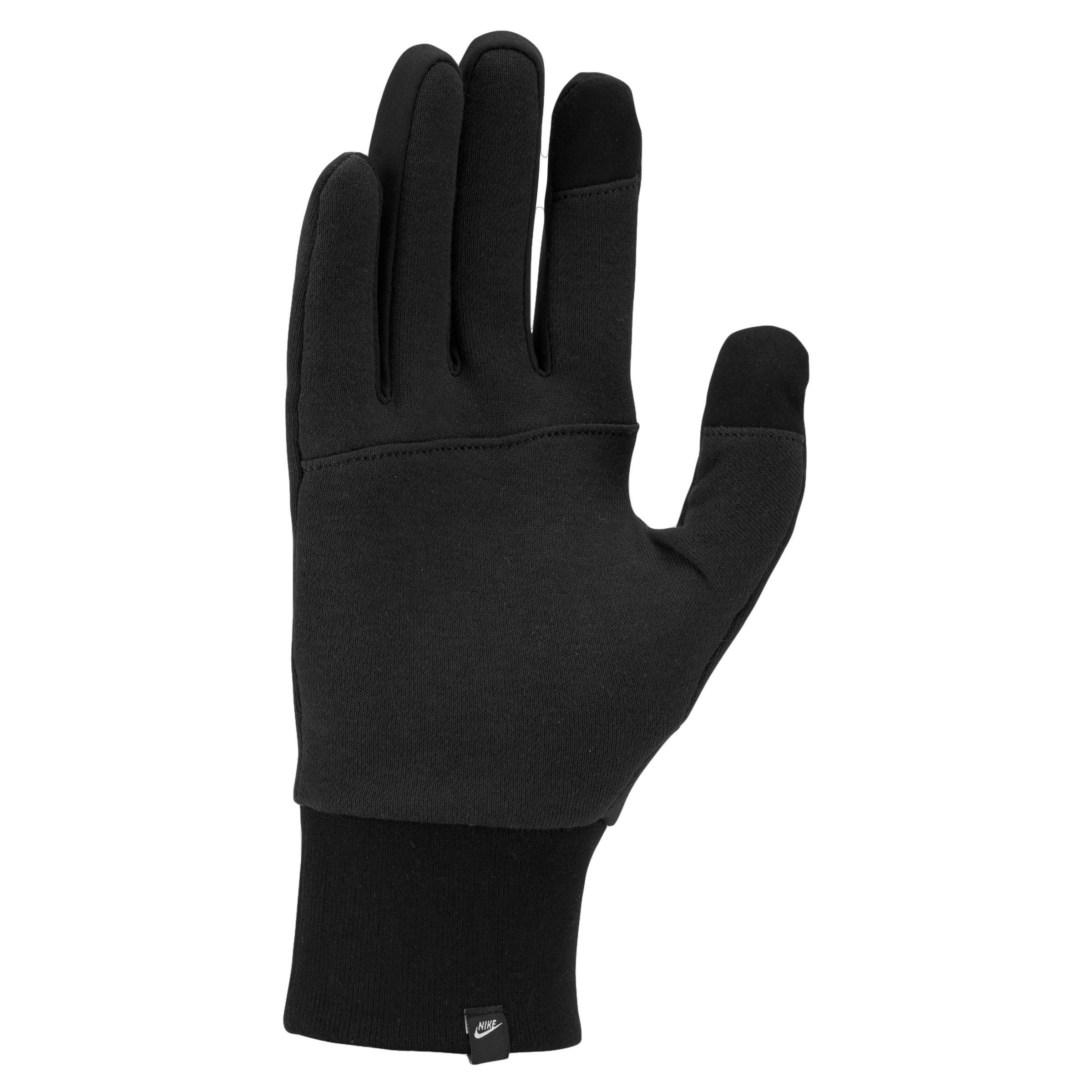 Nike LG Club Fleece 2.0 Gloves-Black - BLACK Thumbnail View 2