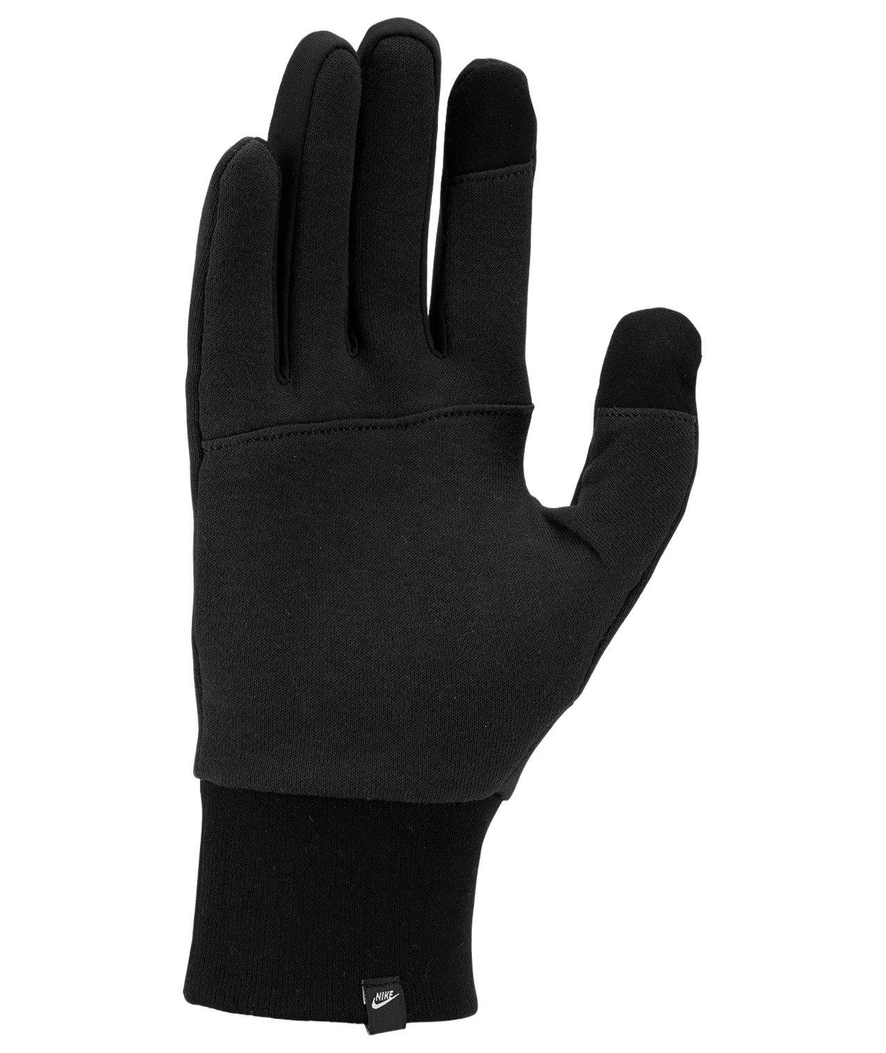 Nike LG Club Fleece 2.0 Gloves-Black - BLACK Thumbnail View 2