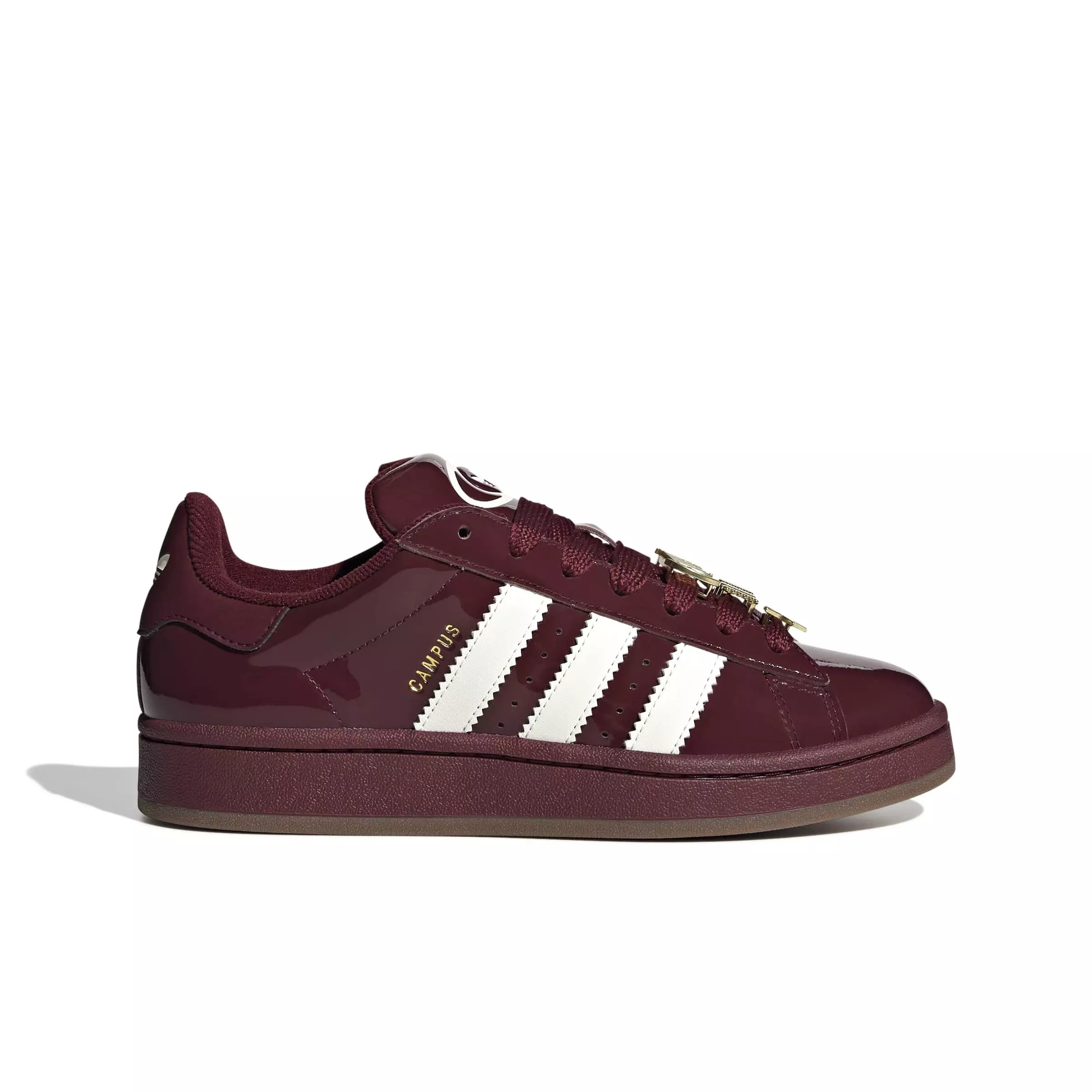 adidas Originals Campus 00s "Shadow Red/Off White/Gold Metallic" Women's Shoe - RED/OFF WHITE/GOLD