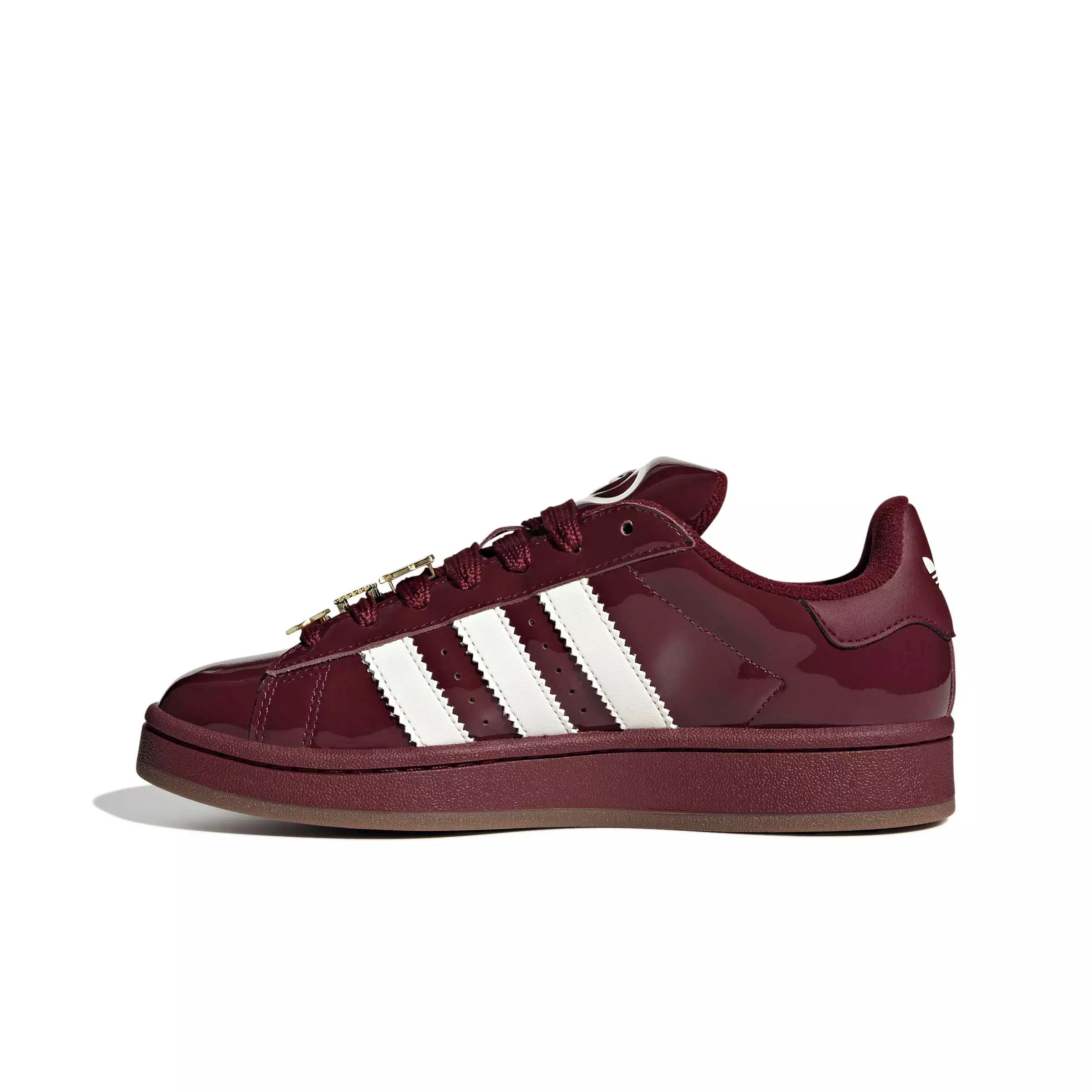 adidas Originals Campus 00s "Shadow Red/Off White/Gold Metallic" Women's Shoe - RED/OFF WHITE/GOLD