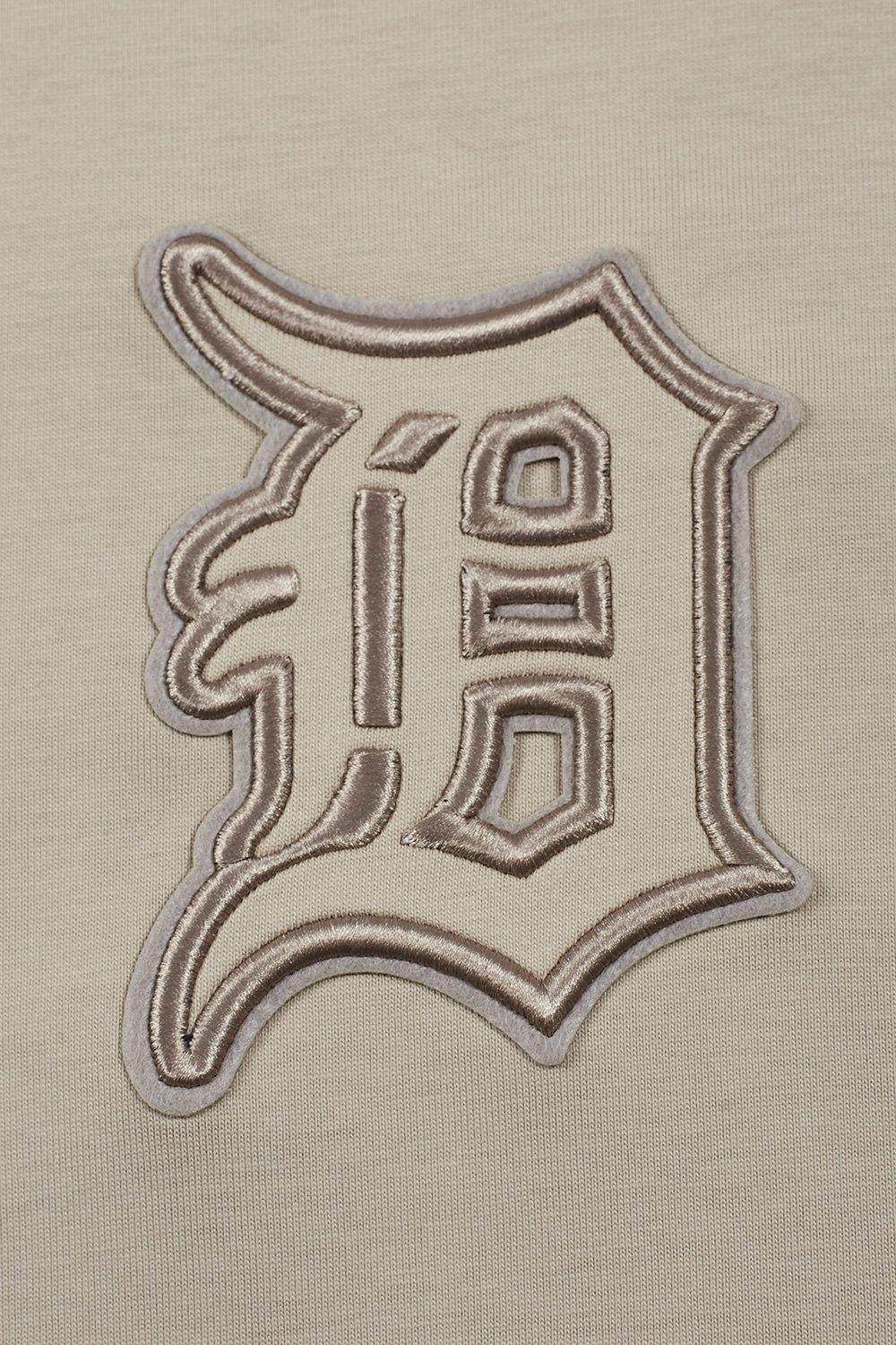 Pro Standard Men's MLB Detroit Tigers Neutral Drop Shoulder Top - Taupe - TAUPE