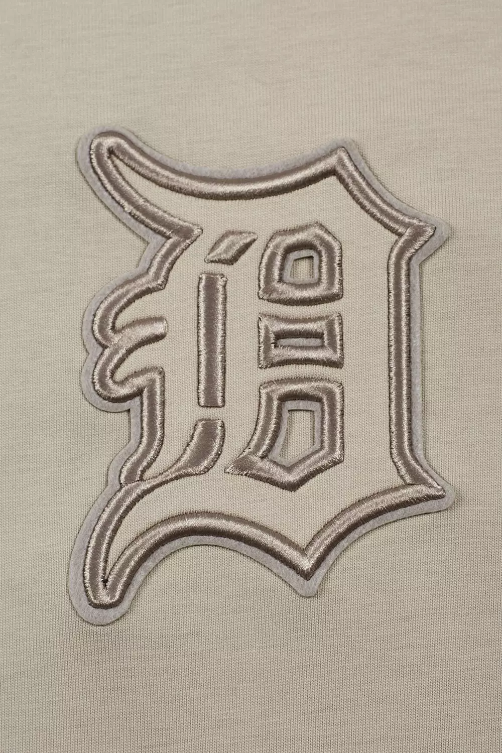 Pro Standard Men's MLB Detroit Tigers Neutral Drop Shoulder Top - Taupe - TAUPE