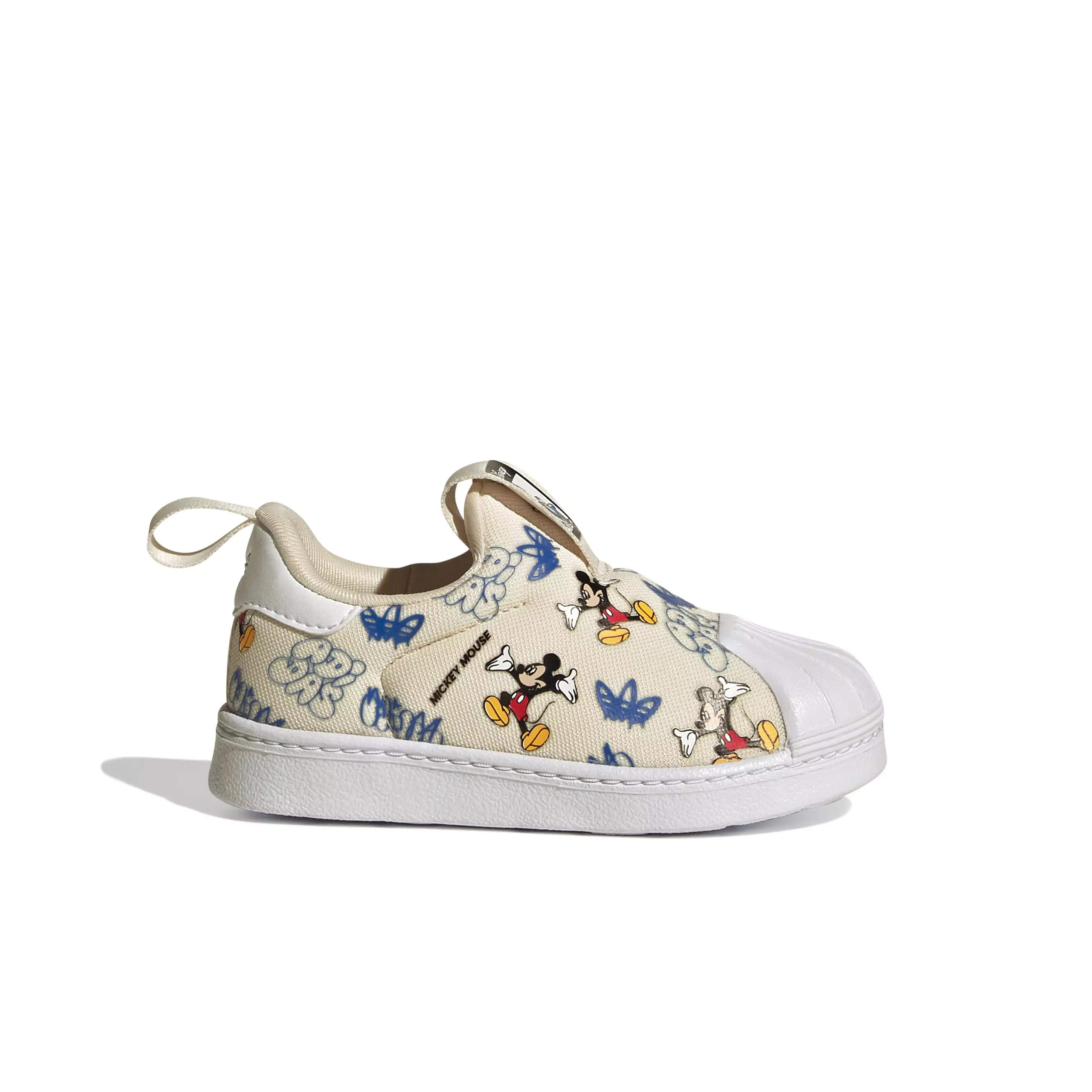 adidas Originals x Disney Mickey Superstar 360 "Wonder White/Ftwr White/Core Black" Infant Girls' Shoe - WHITE/WHITE/BLACK