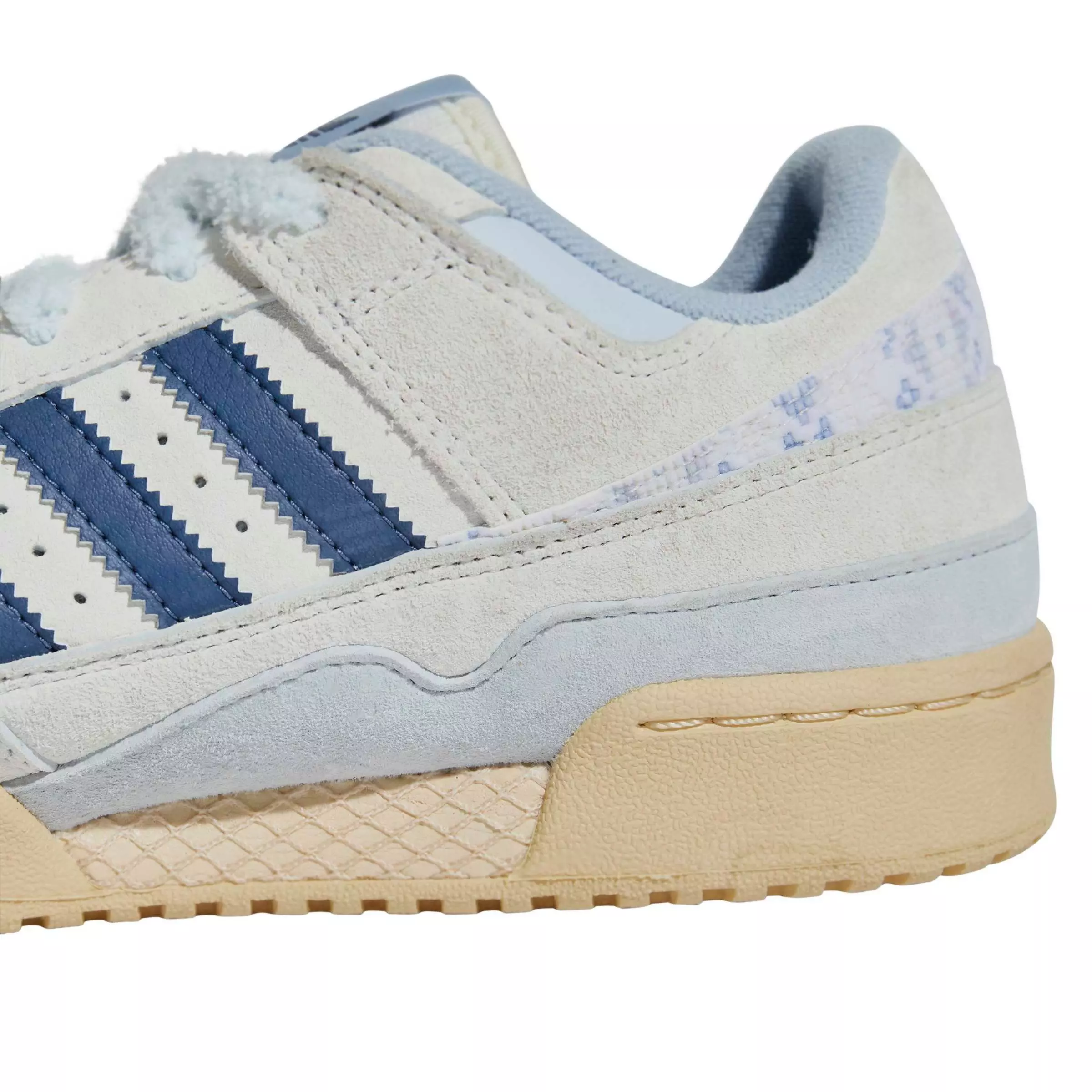 adidas Forum Low "Cloud White/Preloved Ink/Sand Strata" Women's Shoe - WHITE/INK/SAND