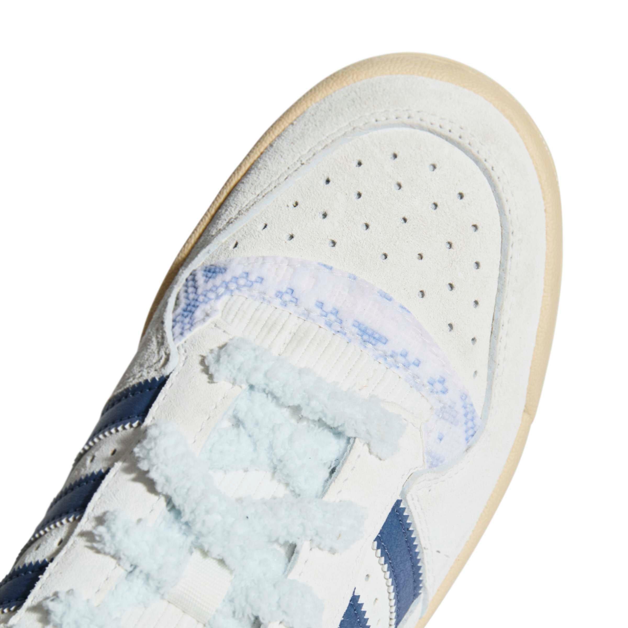 adidas Forum Low "Cloud White/Preloved Ink/Sand Strata" Women's Shoe - WHITE/INK/SAND Thumbnail View 8