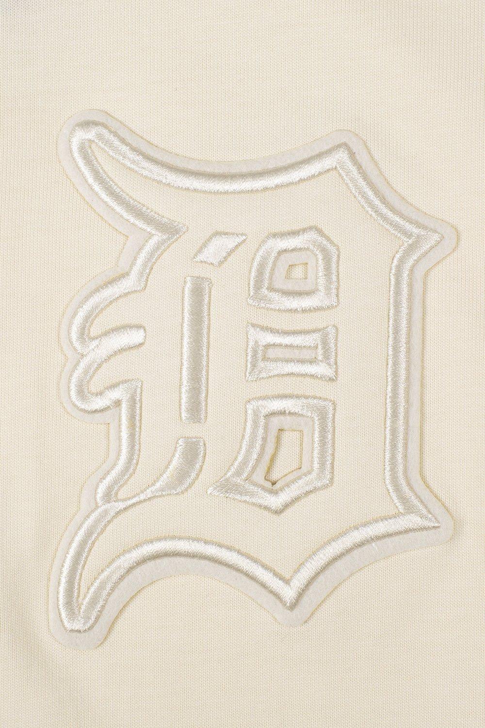 Pro Standard Men's MLB Detroit Tigers Neutral Drop Shoulder Top - Eggshell - EGGSHELL