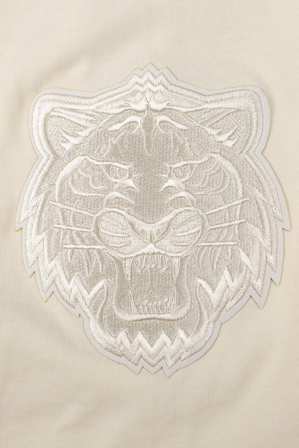 Pro Standard Men's MLB Detroit Tigers Neutral Drop Shoulder Top - Eggshell - EGGSHELL