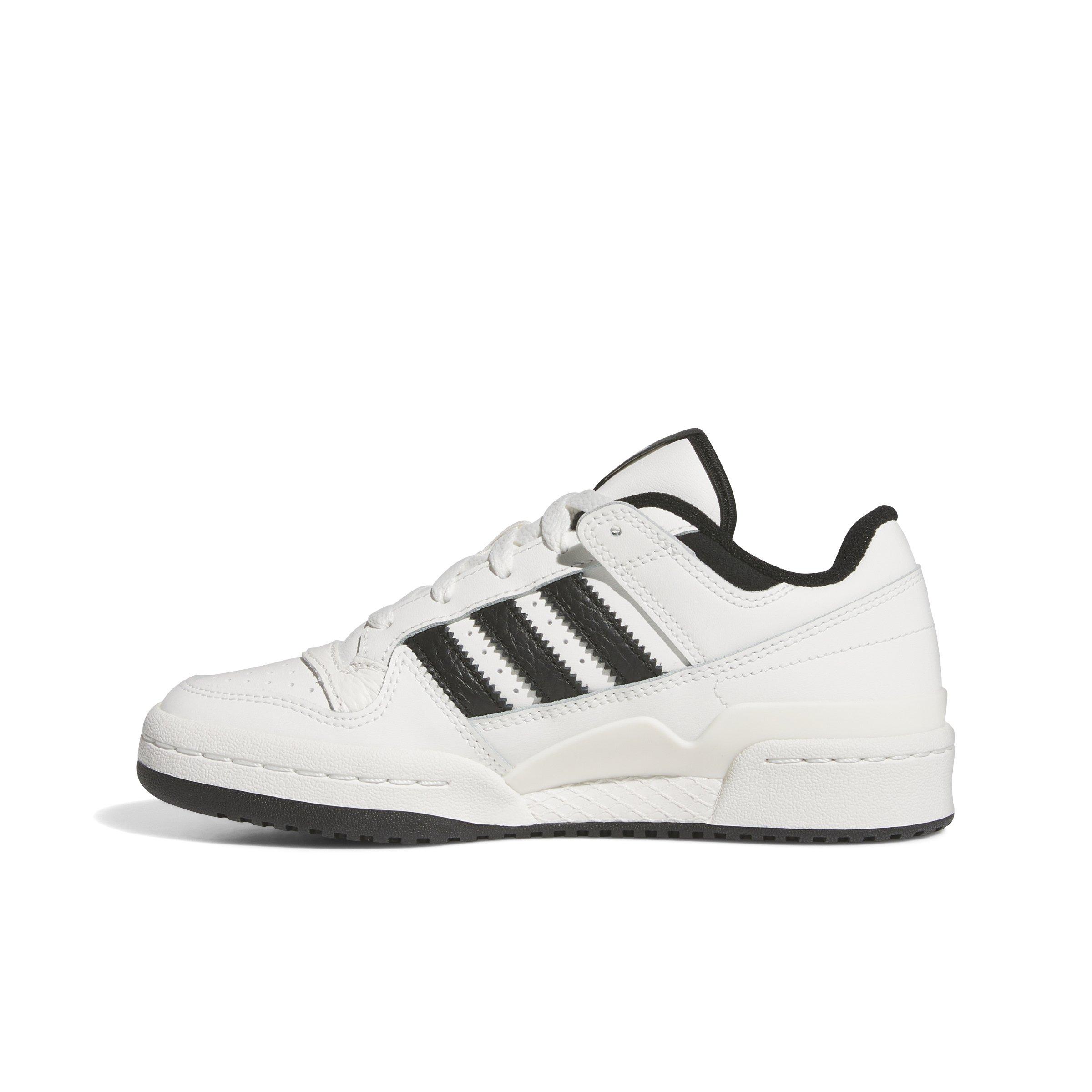 adidas Forum Low Classics Grade School Boys' "Core White/Core Black/Core White" Shoe