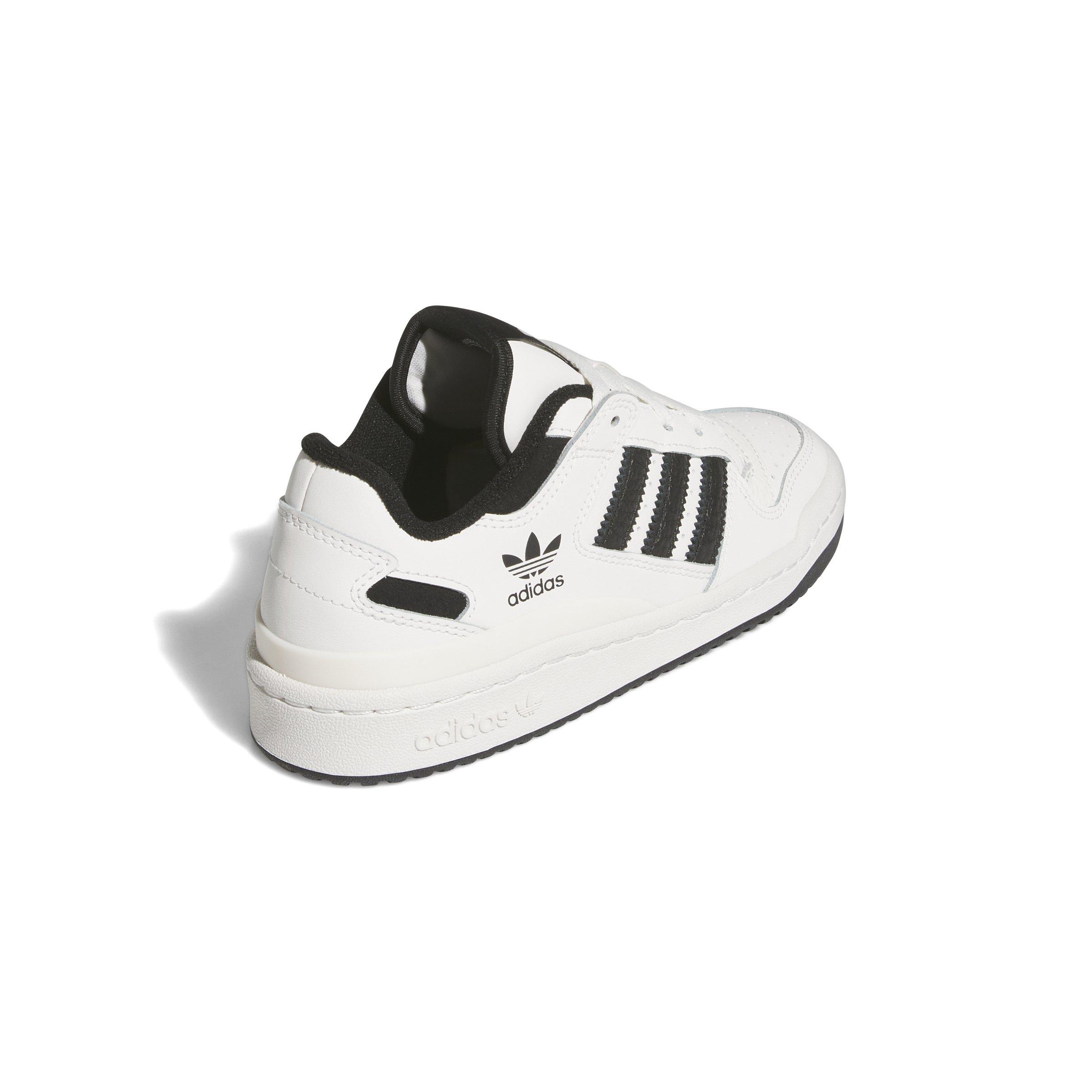 adidas Forum Low Classics Grade School Boys' "Core White/Core Black/Core White" Shoe