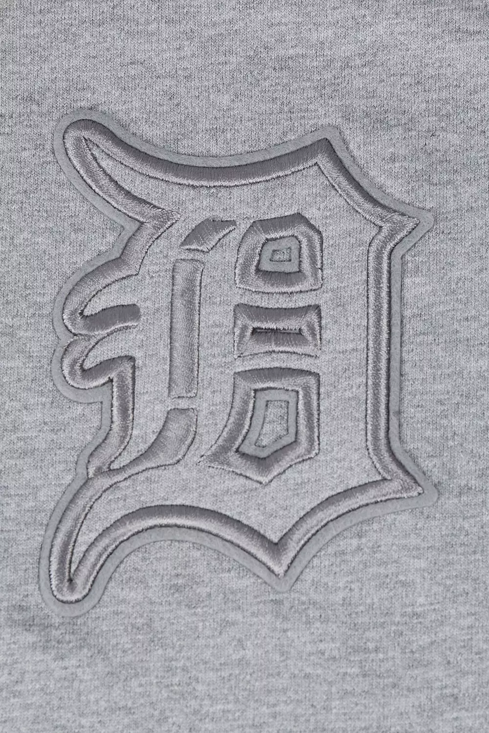Pro Standard Men's MLB Detroit Tigers Neutral Drop Shoulder Top - Dk Grey - DK GREY