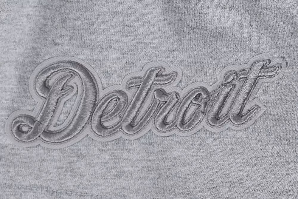 Pro Standard Men's MLB Detroit Tigers Neutral Drop Shoulder Top - Dk Grey - DK GREY
