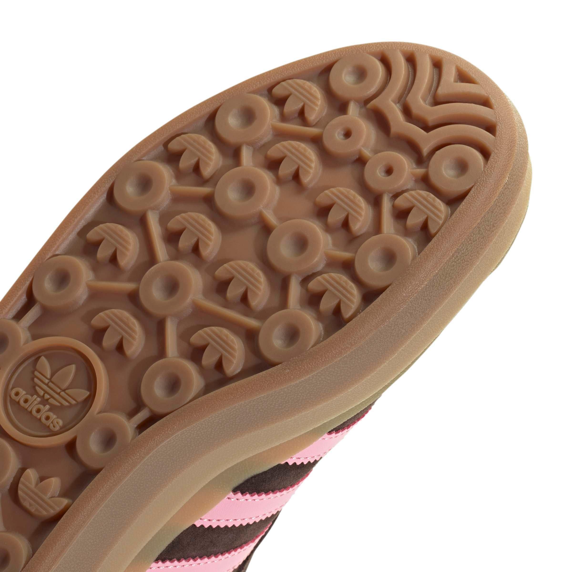 adidas Originals Gazelle Bold "Aurora Coffee/Light Pink/Gold Metallic" Women's Shoe - COFFEE/LT PINK/GOLD Thumbnail View 8