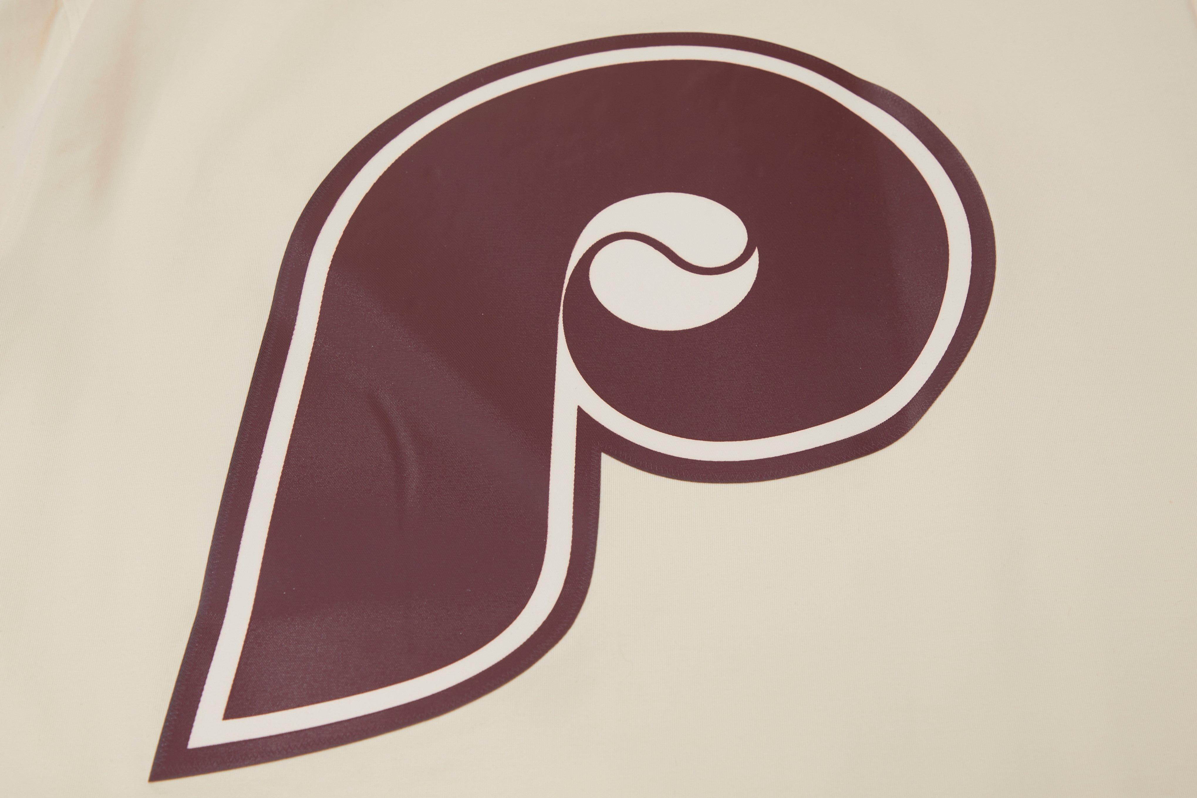 Pro Standard Men's Philadelphia Phillies Logo Pro Taping Top - Eggshell - EGGSHELL