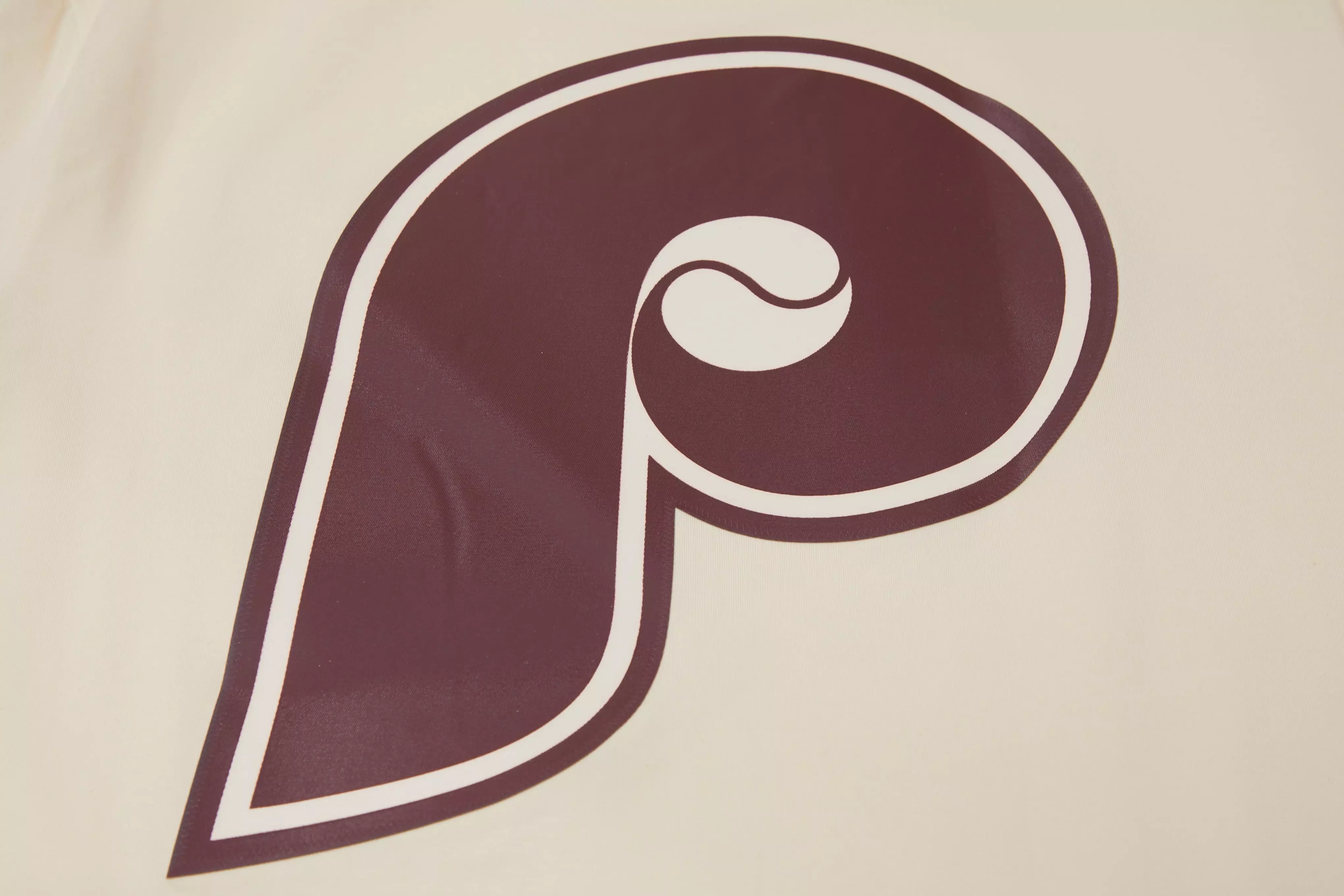 Pro Standard Men's Philadelphia Phillies Logo Pro Taping Top - Eggshell - EGGSHELL