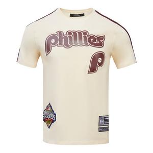 Pro Standard Men's Philadelphia Phillies Logo Pro Taping Top - Eggshell - EGGSHELL
