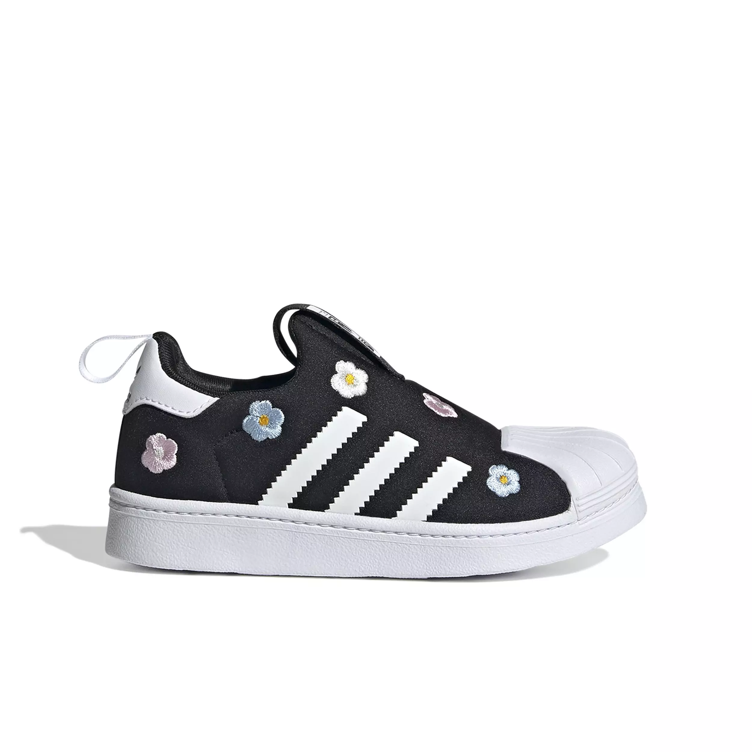adidas Originals Superstar 360 "Ftwr White/Core Black/Clear Pink" Preschool Girls' Shoe - WHITE/BLACK/PINK