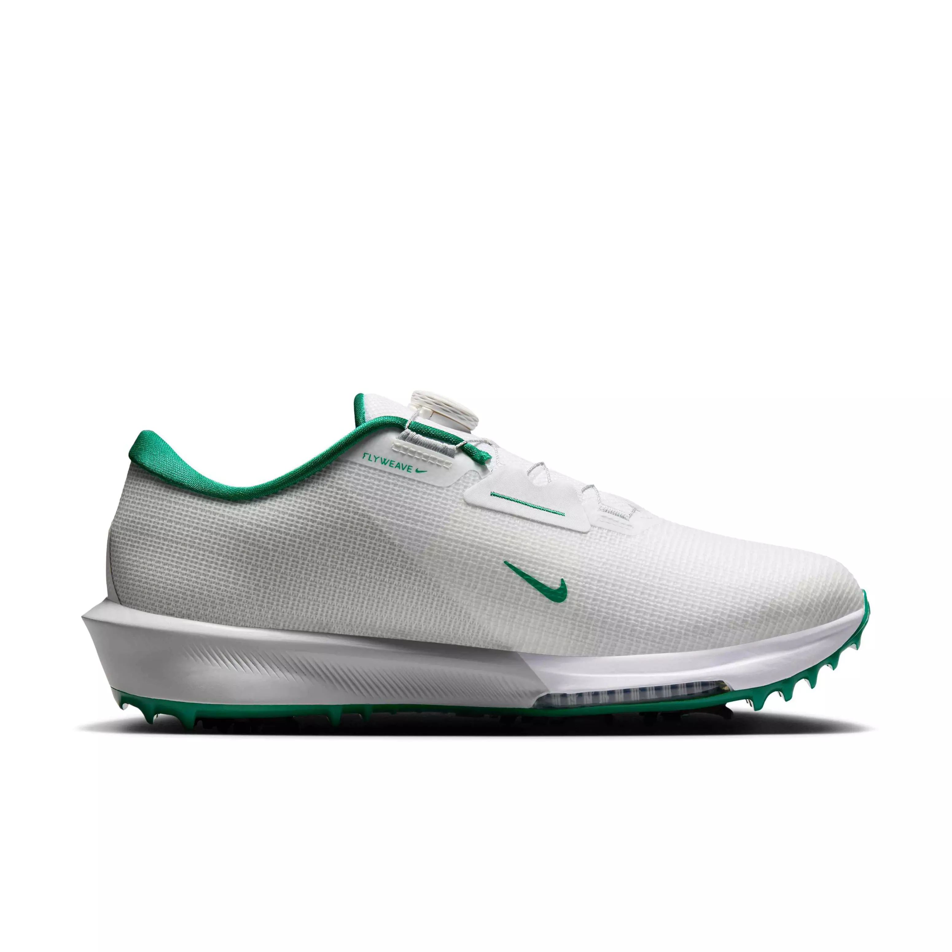 Nike Infinity Tour 2 "White/Photon Dust/Malachite" Men's Wide Golf Shoe - WHITE/DUST/MALACHITE