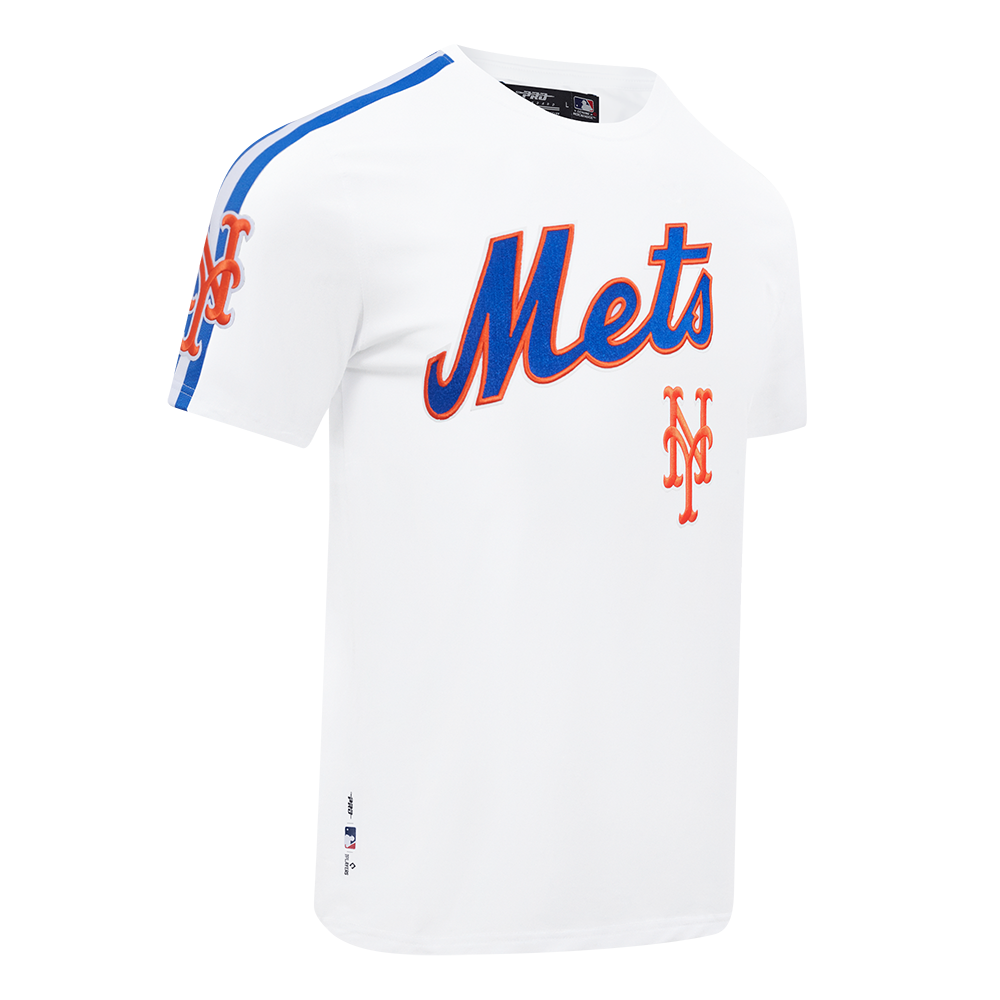 Pro Standard Men's MLB New York Mets Juan Soto #22 Classic Player Tee - WHITE/ROYAL
