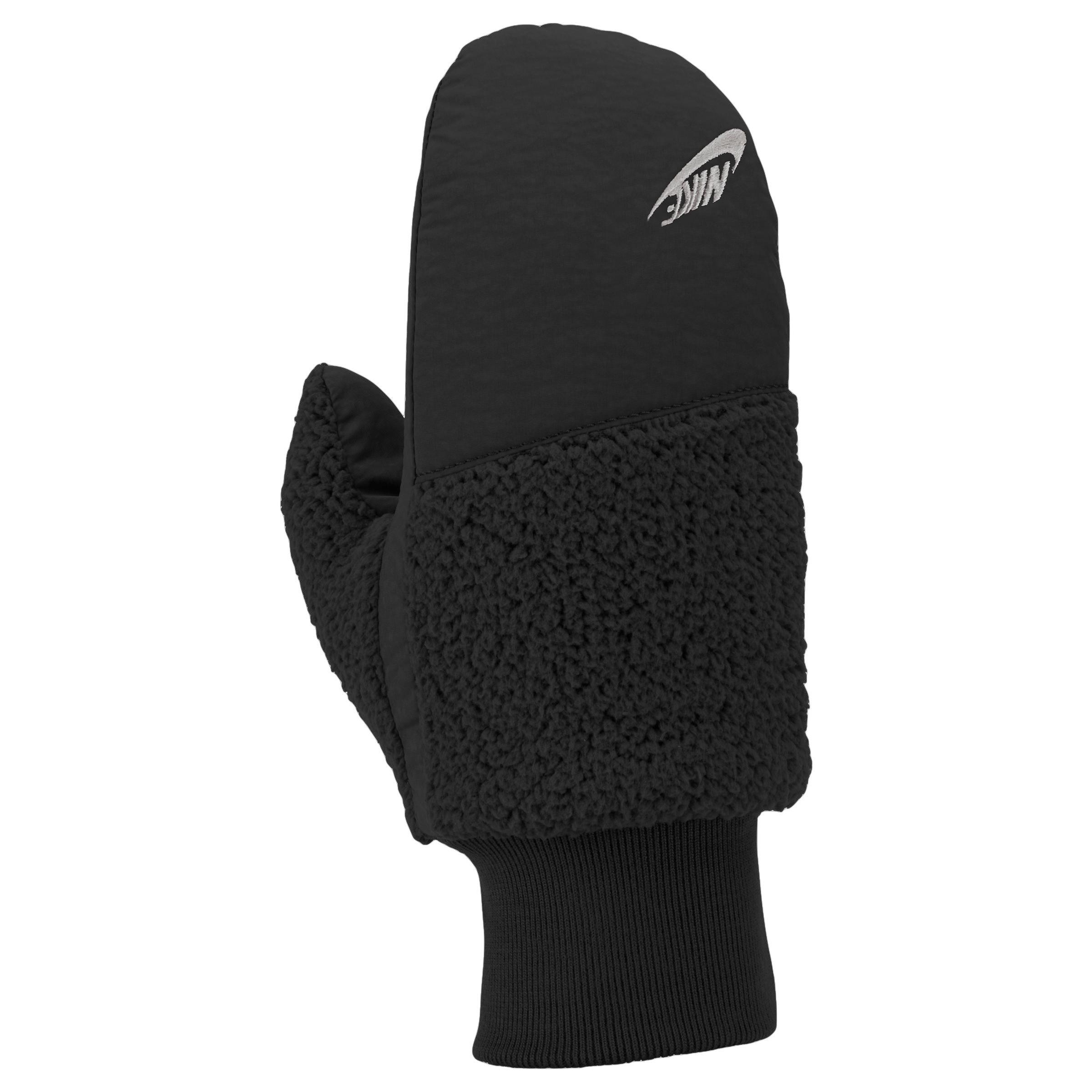 Nike Mitten Sherpa-Black - BLACK Thumbnail View 3
