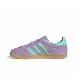 adidas Originals Gazelle Indoor "Powder Plum/Easy Green/Gum 3" Women's Shoe